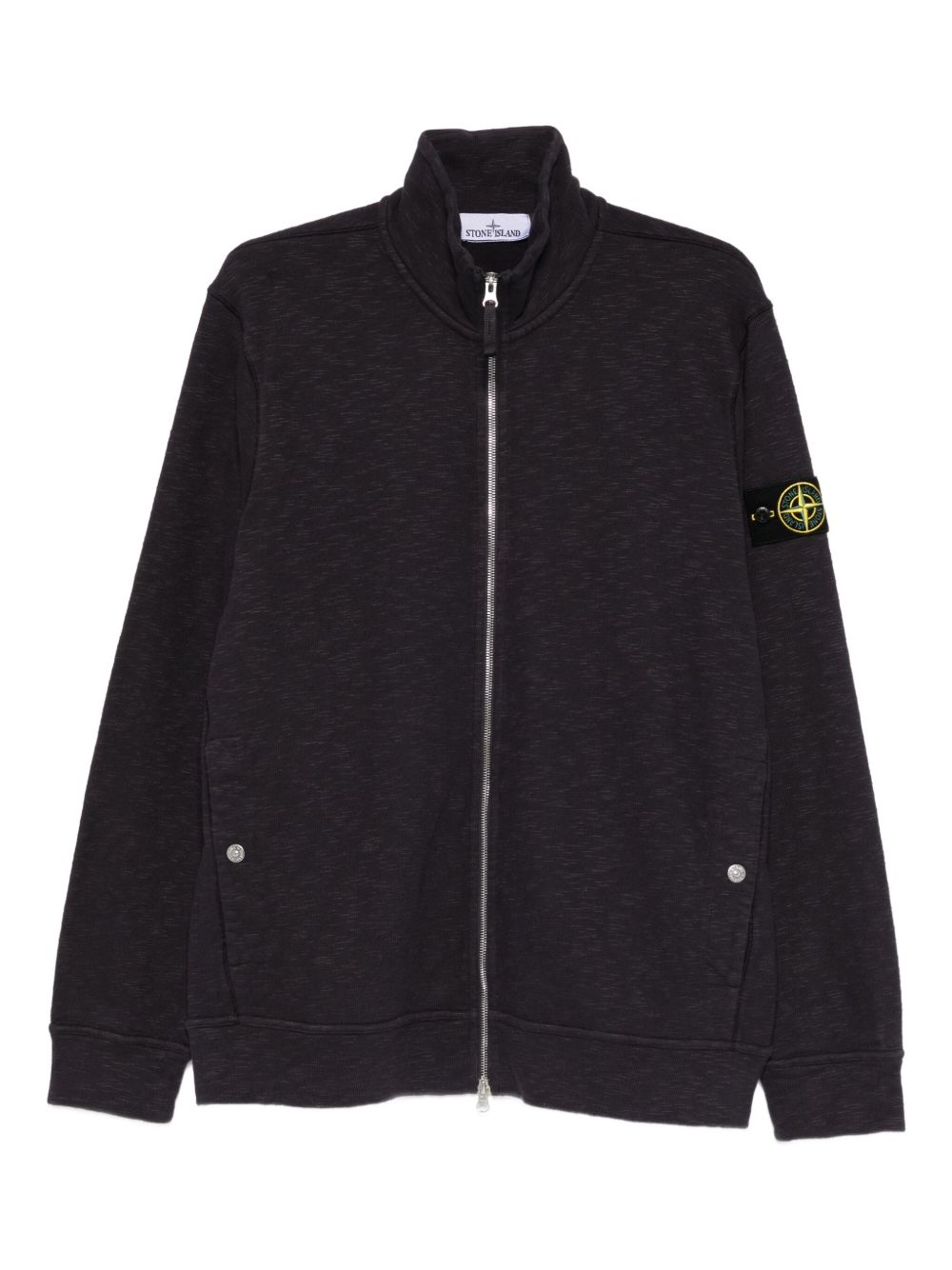 zip-up sweatshirt
