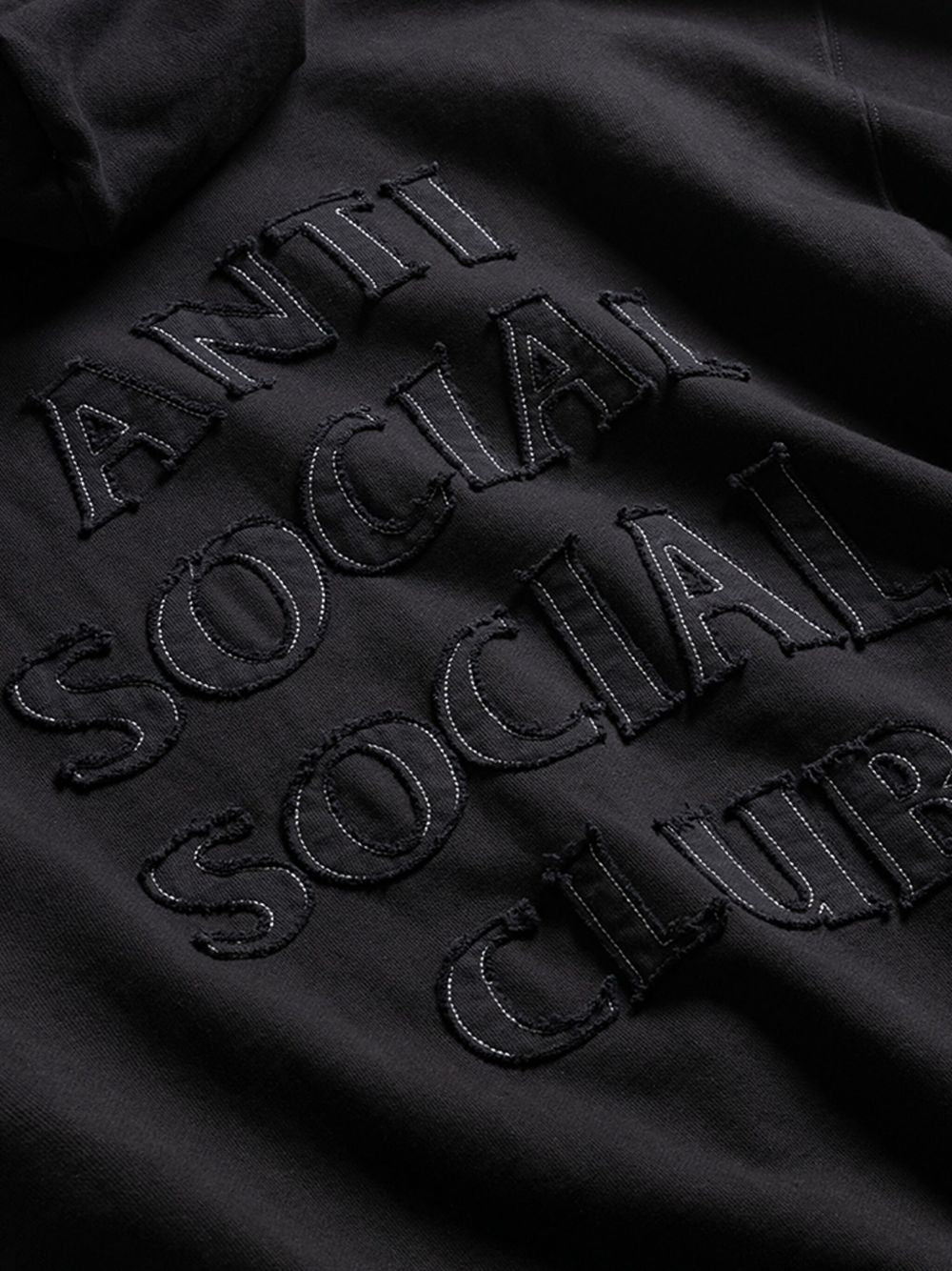 logo-embroidered hoodie