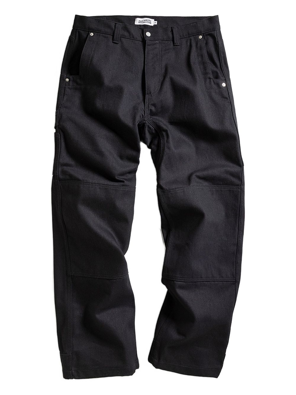 logo-patch panelled pants