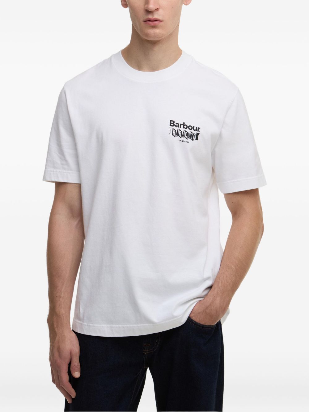 logo-print T-shirt