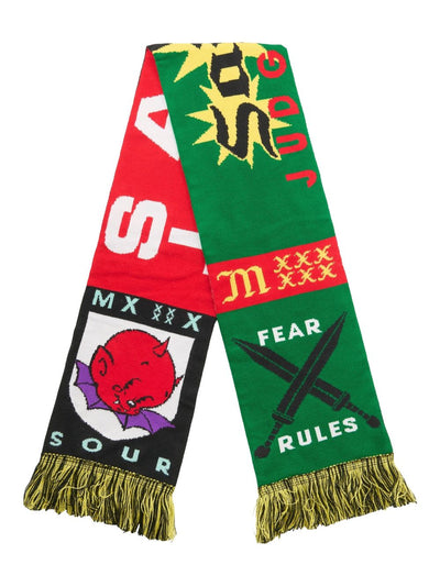 Fringe Graphic Scarf