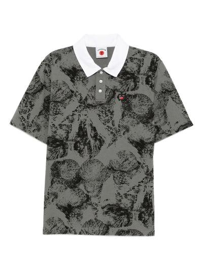 Cone-Stamp Polo Shirt