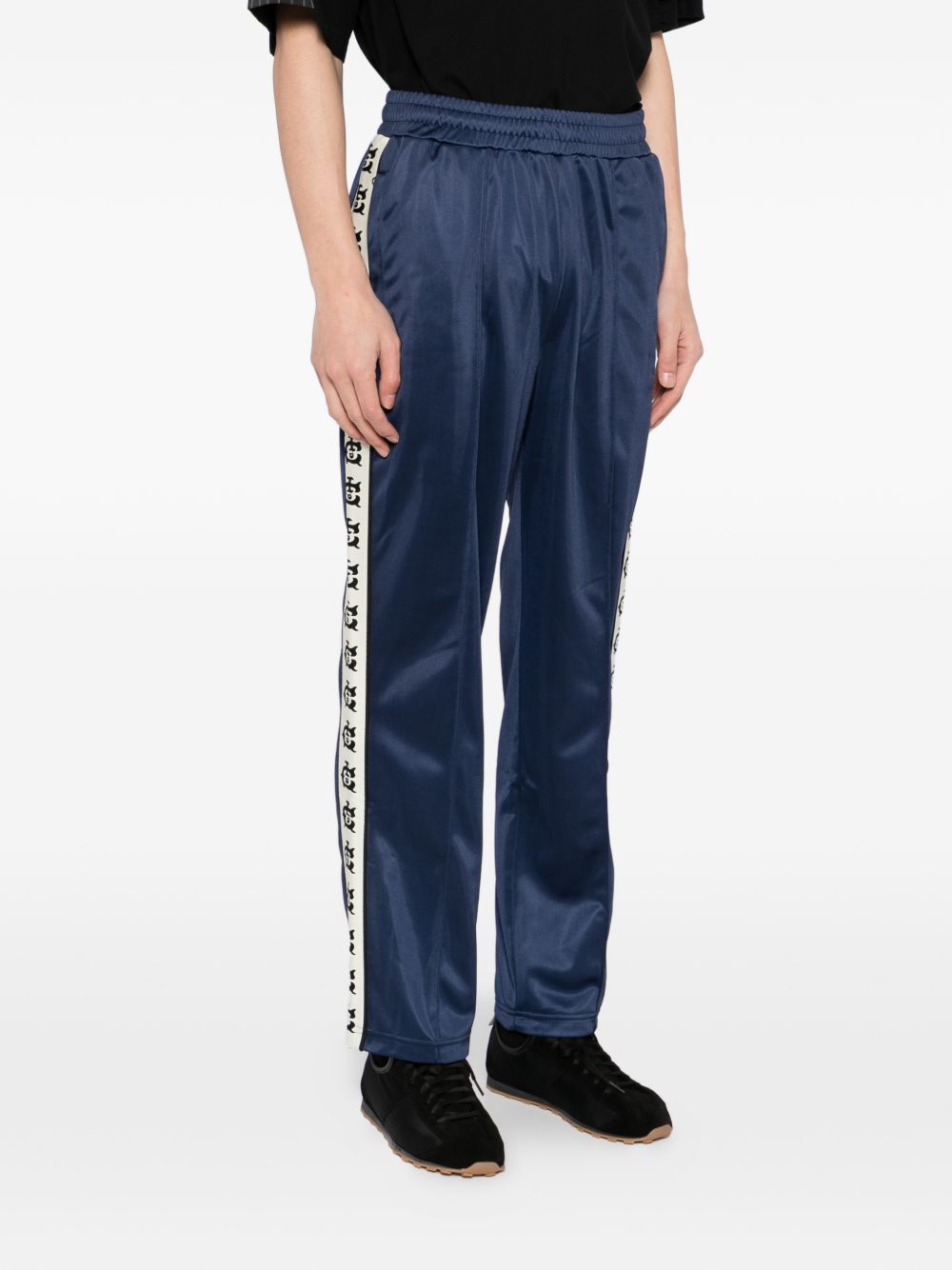 logo-taped track pants