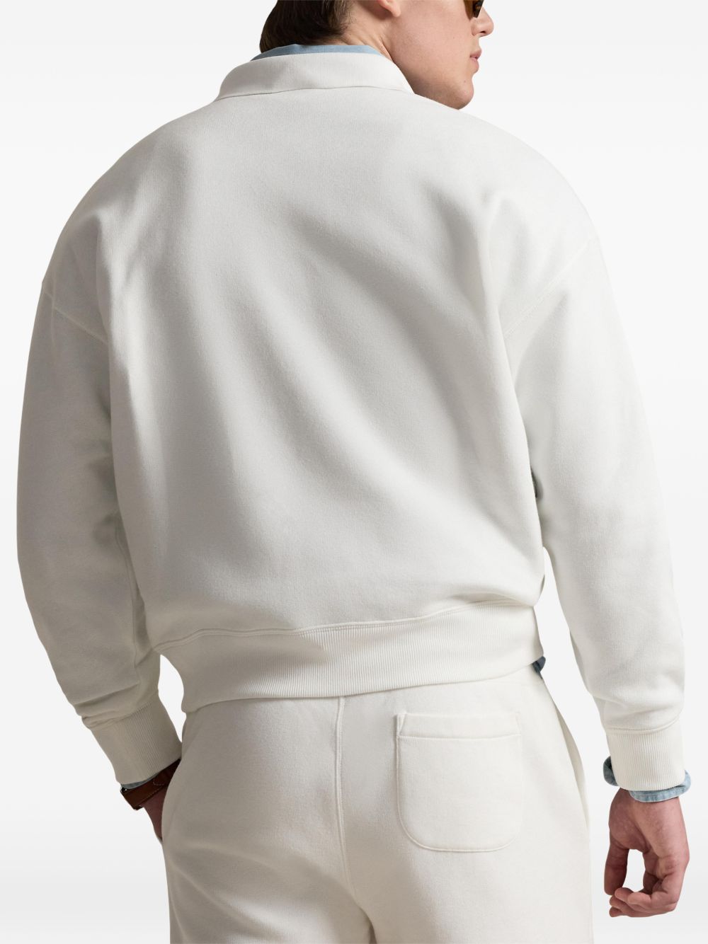 long-sleeve polo shirt