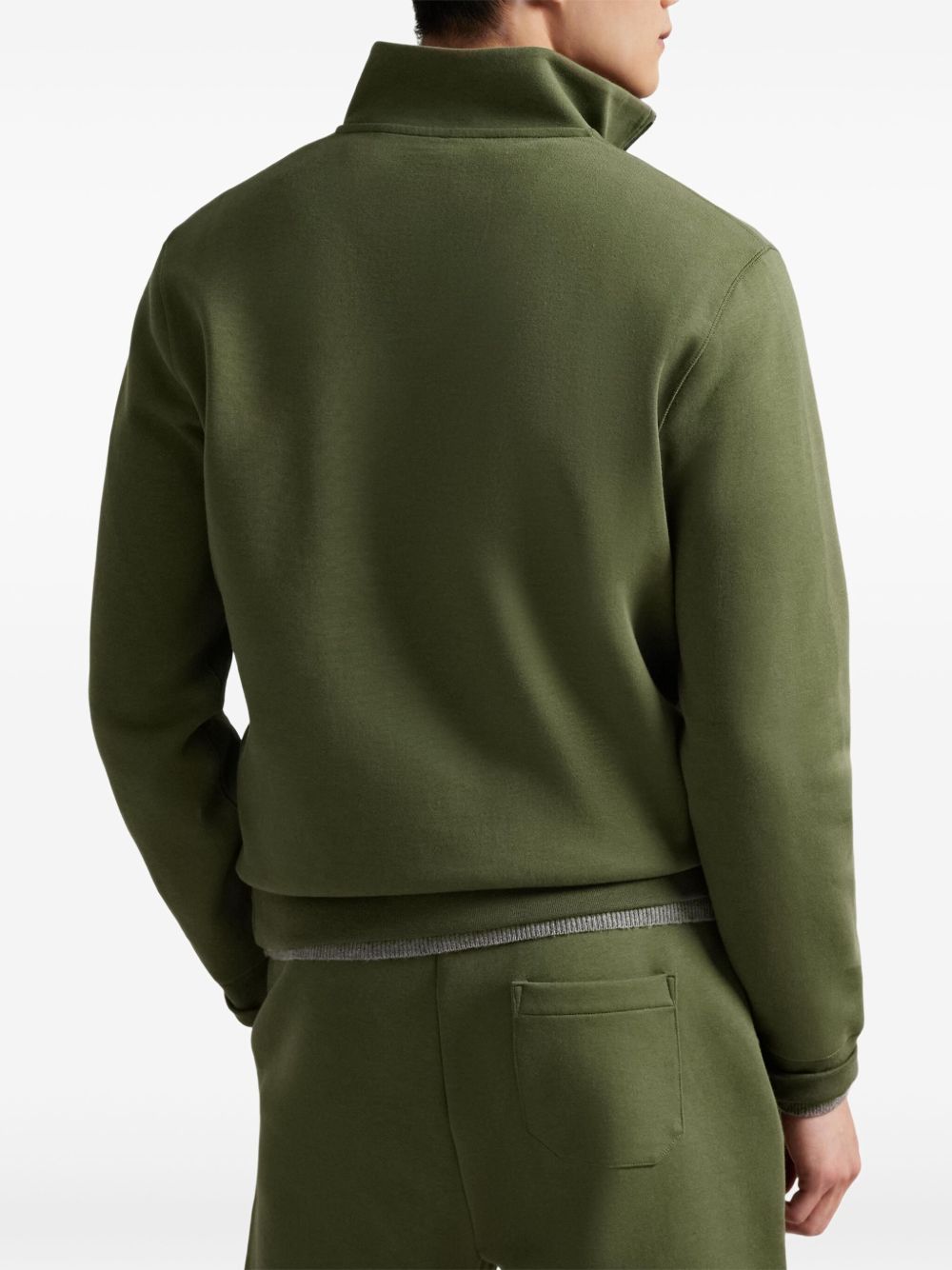 quarter-zip sweatshirt