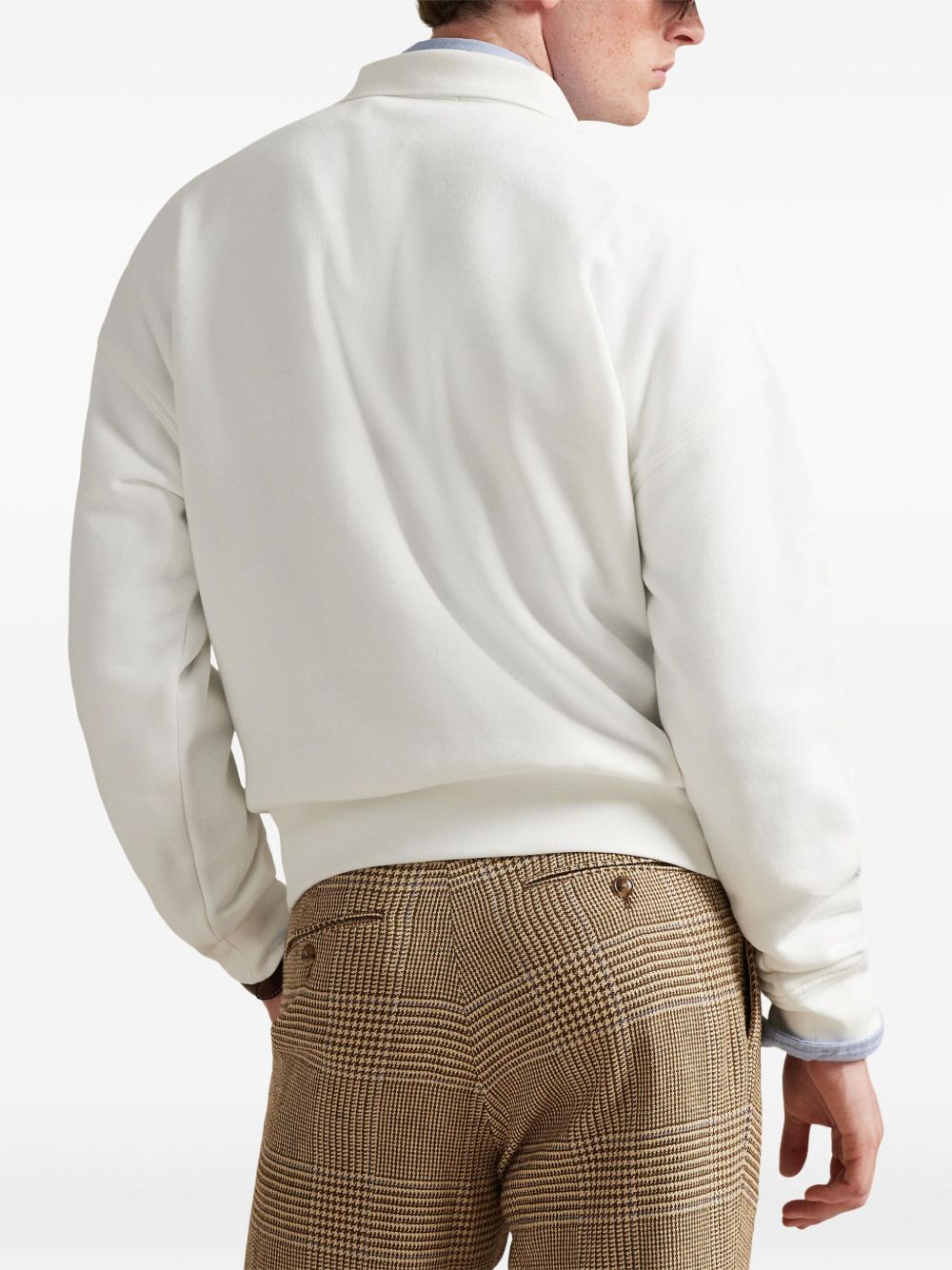 graphic polo shirt