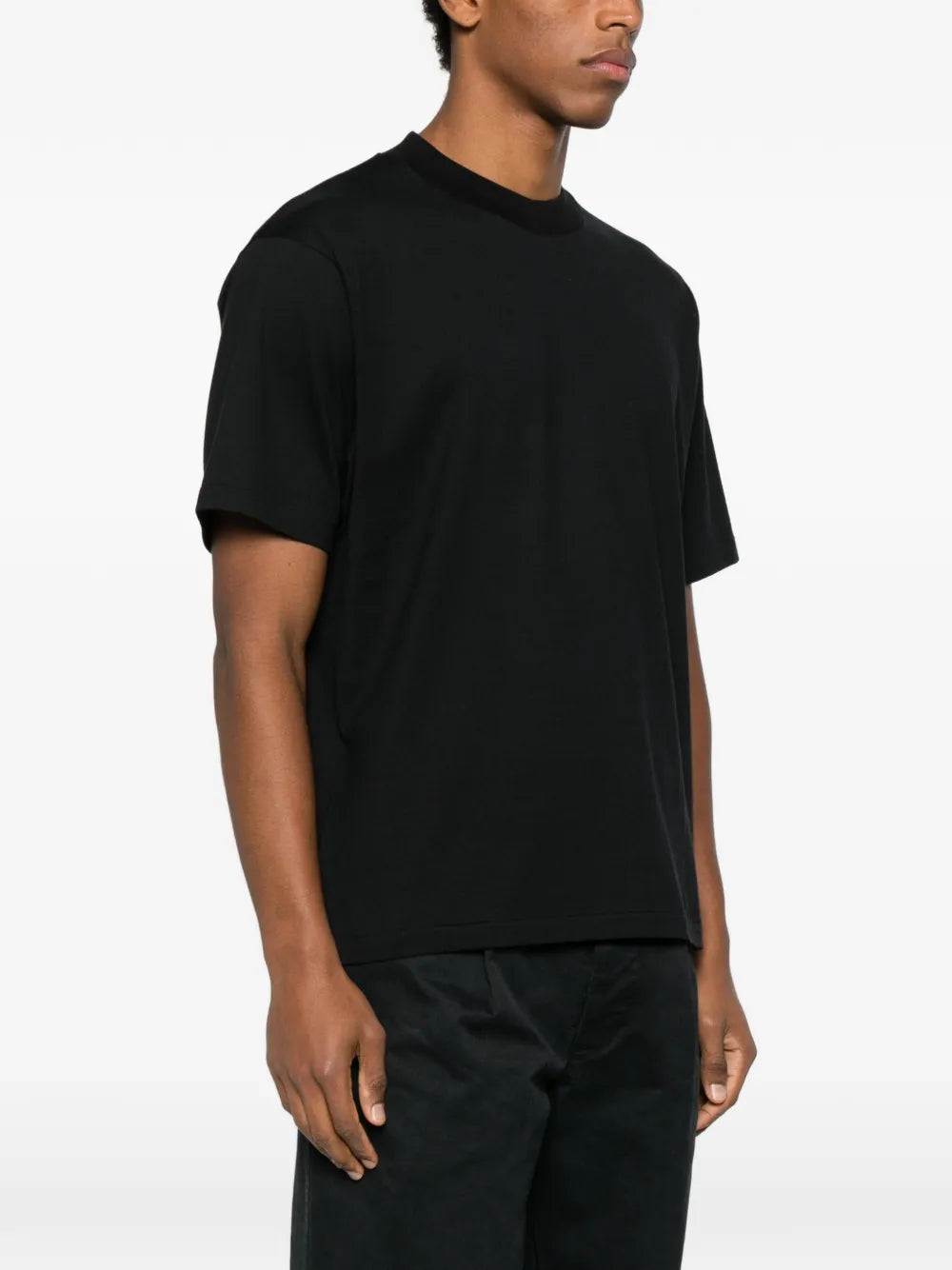 Tube crew-neck T-shirt