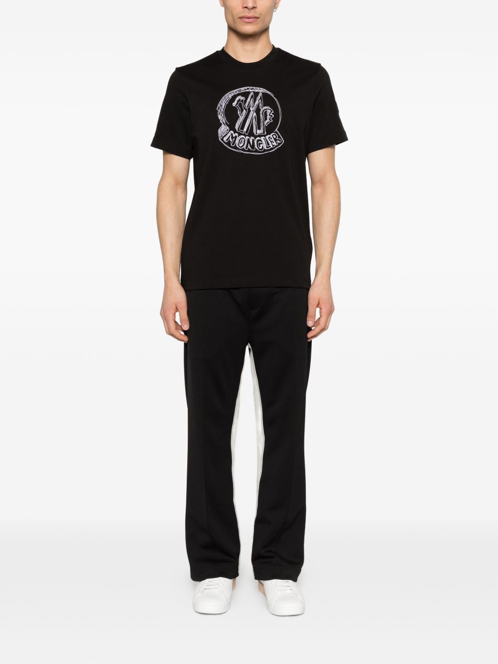 cartoon logo T-shirt