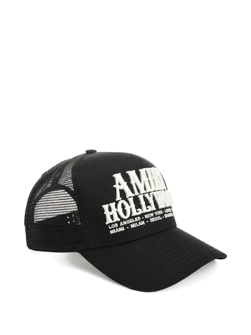 lettering mesh baseball hat