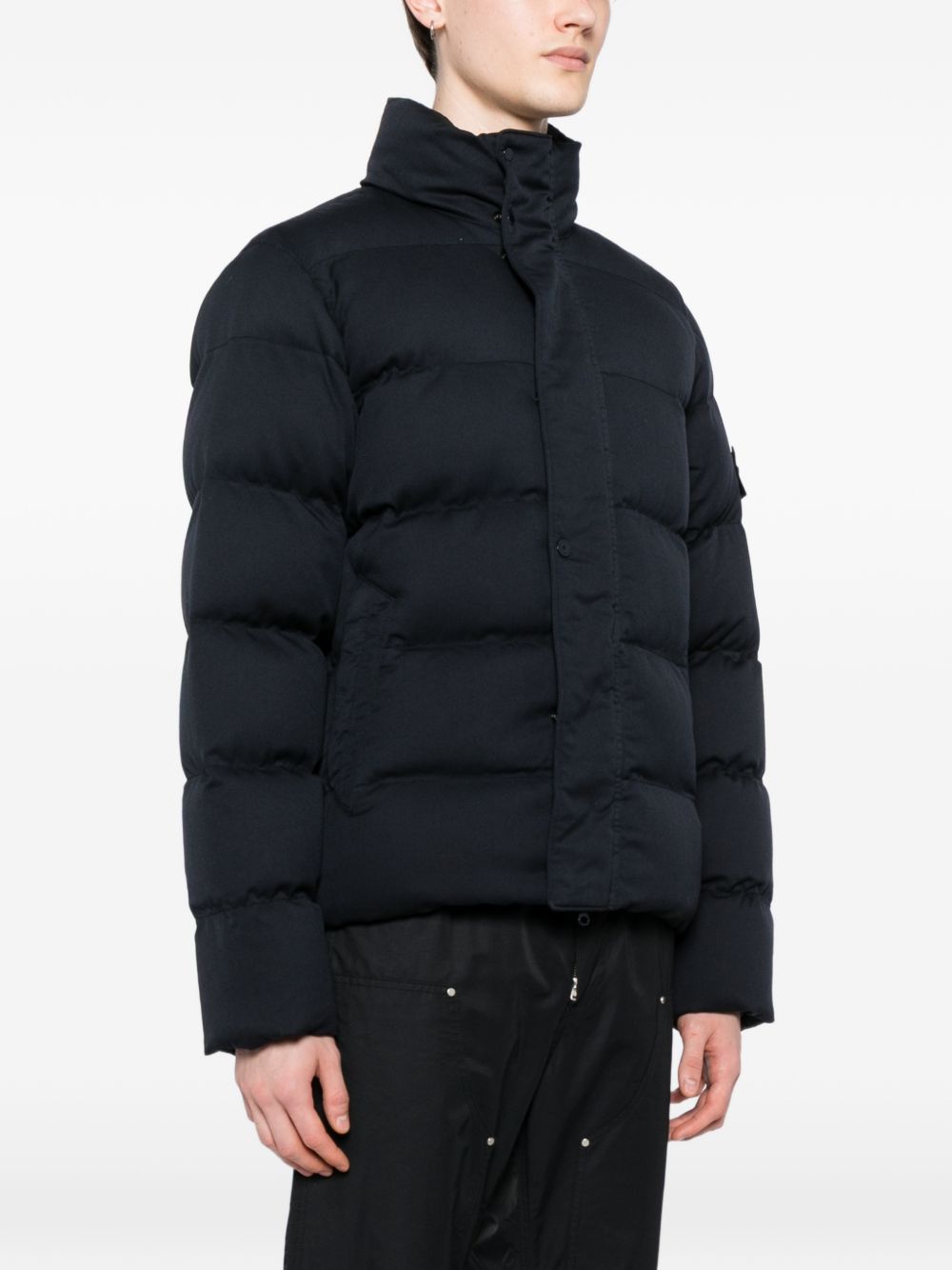 4100100 Twill Wool-TC_Stone Island Ghost padded jacket