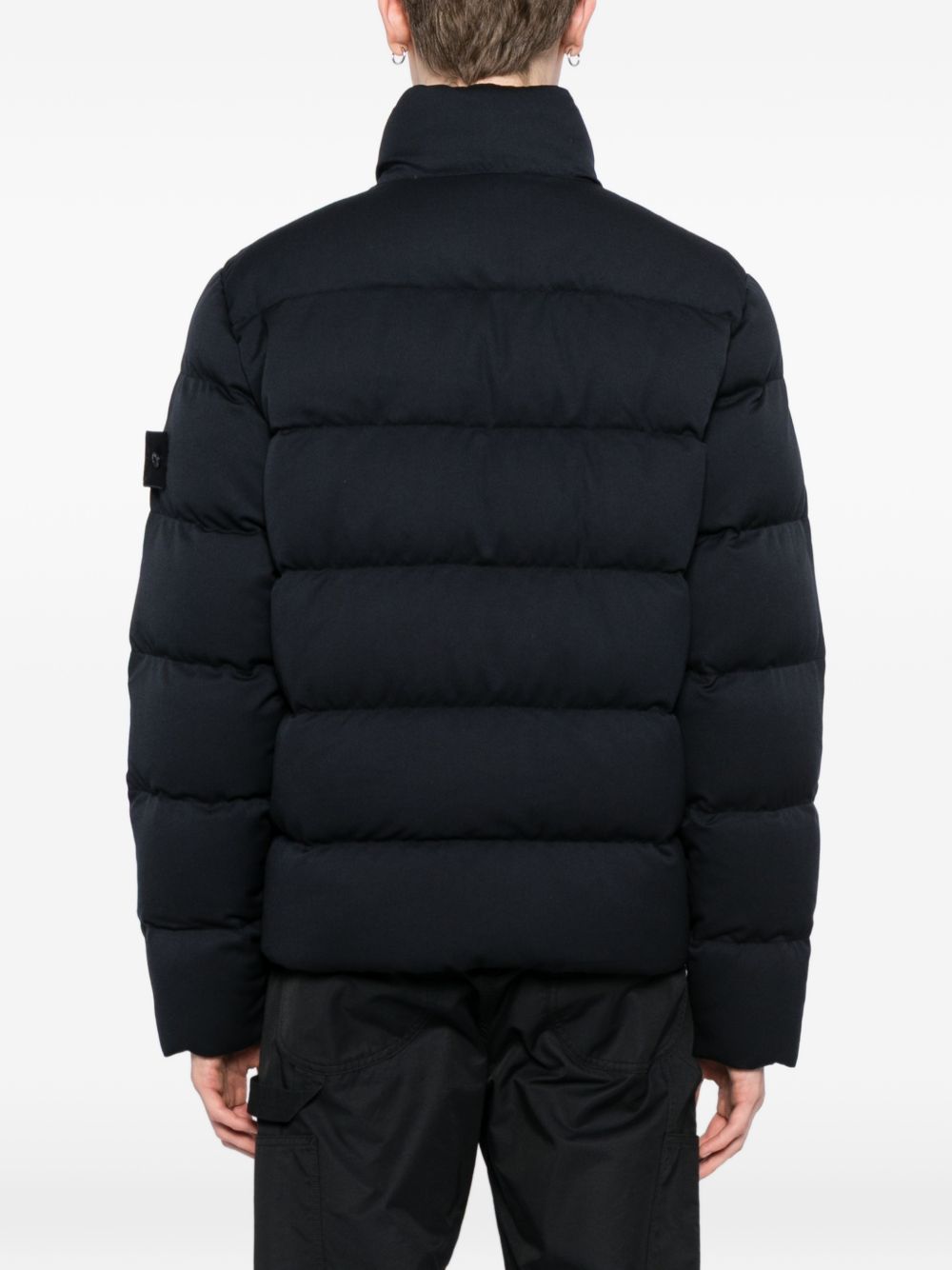 4100100 Twill Wool-TC_Stone Island Ghost padded jacket
