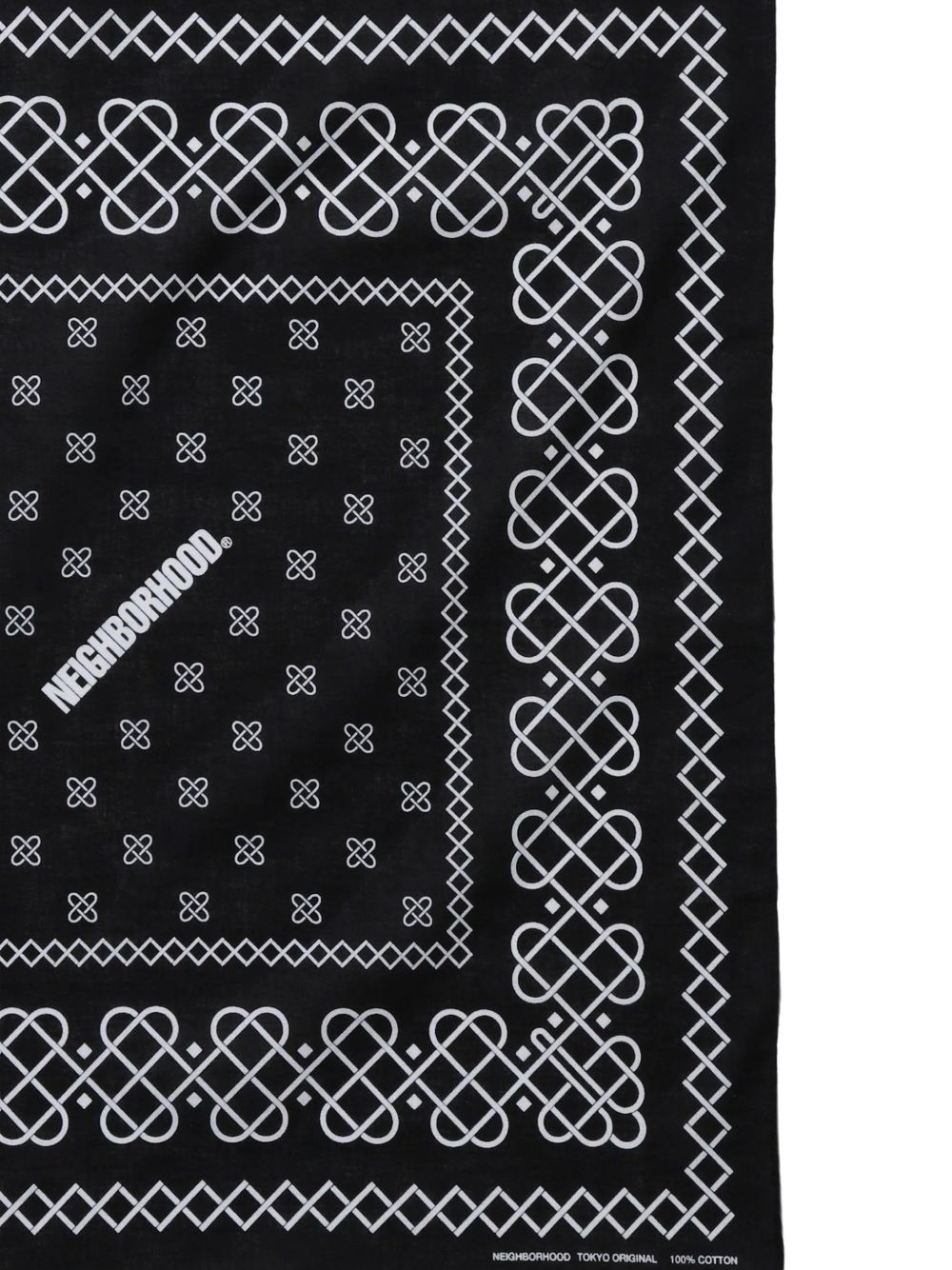 geometric pattern scarf