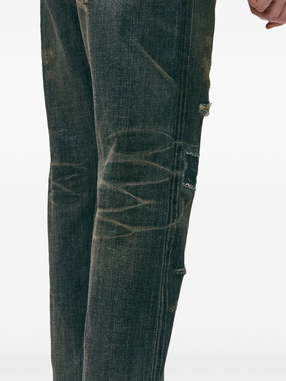 Savage distressed jeans