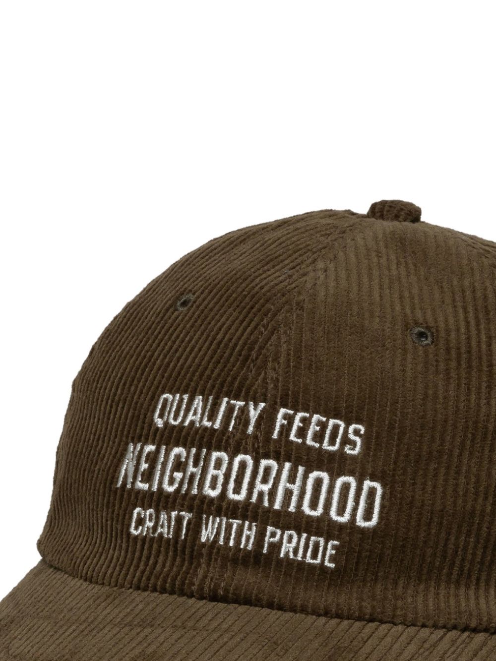 corduroy embroidered baseball hat