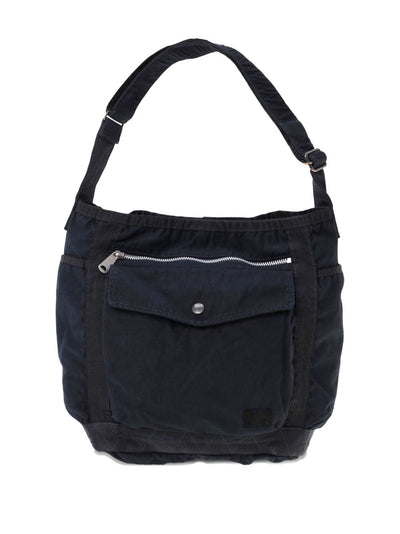 Zip-Pocket Shoulder Bag
