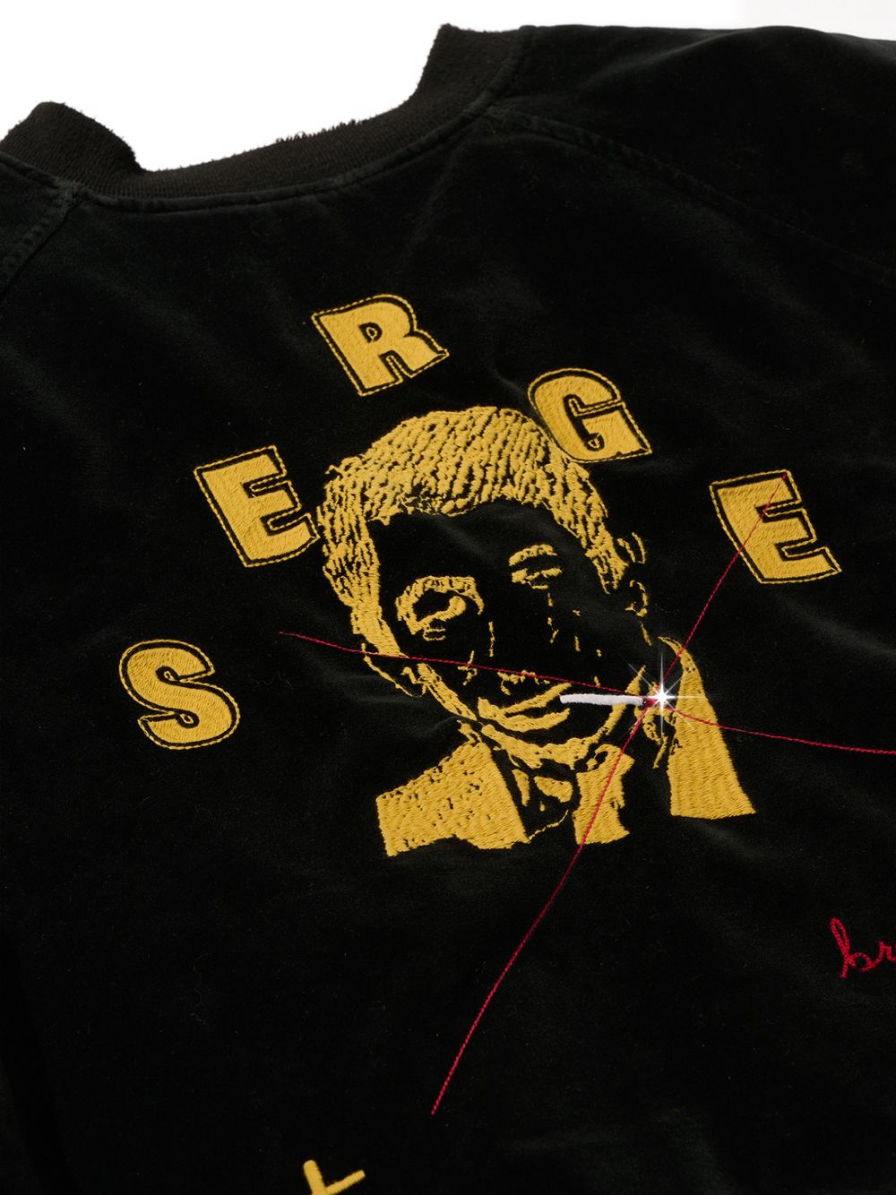 welt-pockets bomber jacket