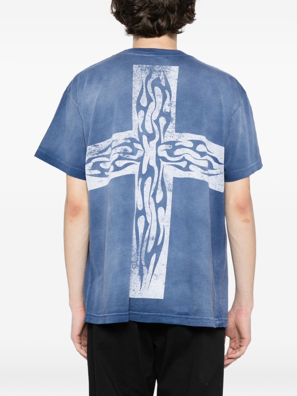 graphic-print cotton T-shirt