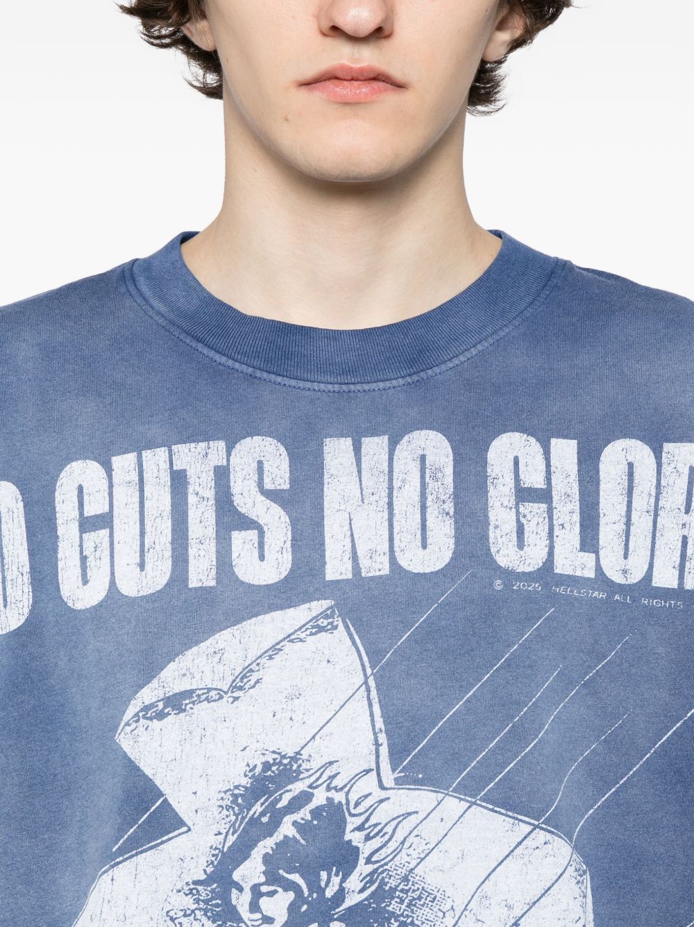 graphic-print cotton T-shirt