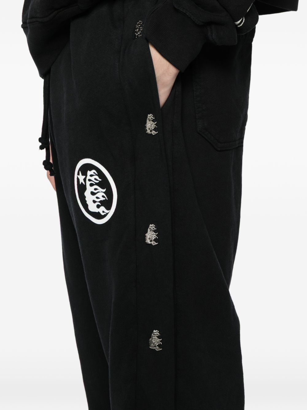 mirror-face trousers