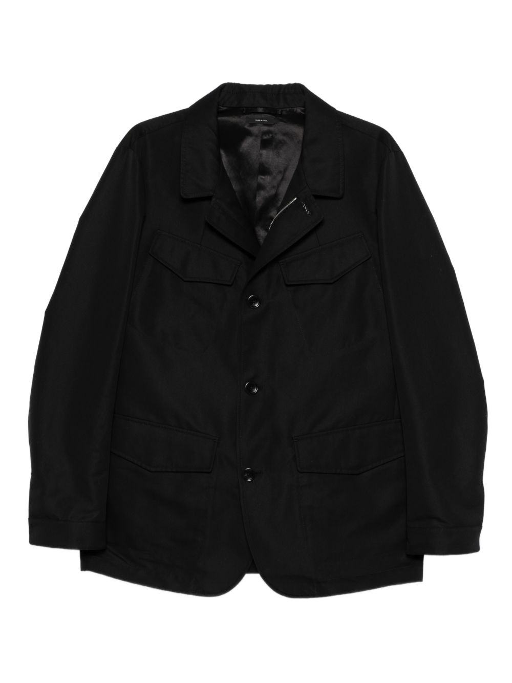 flap-pocket jacket