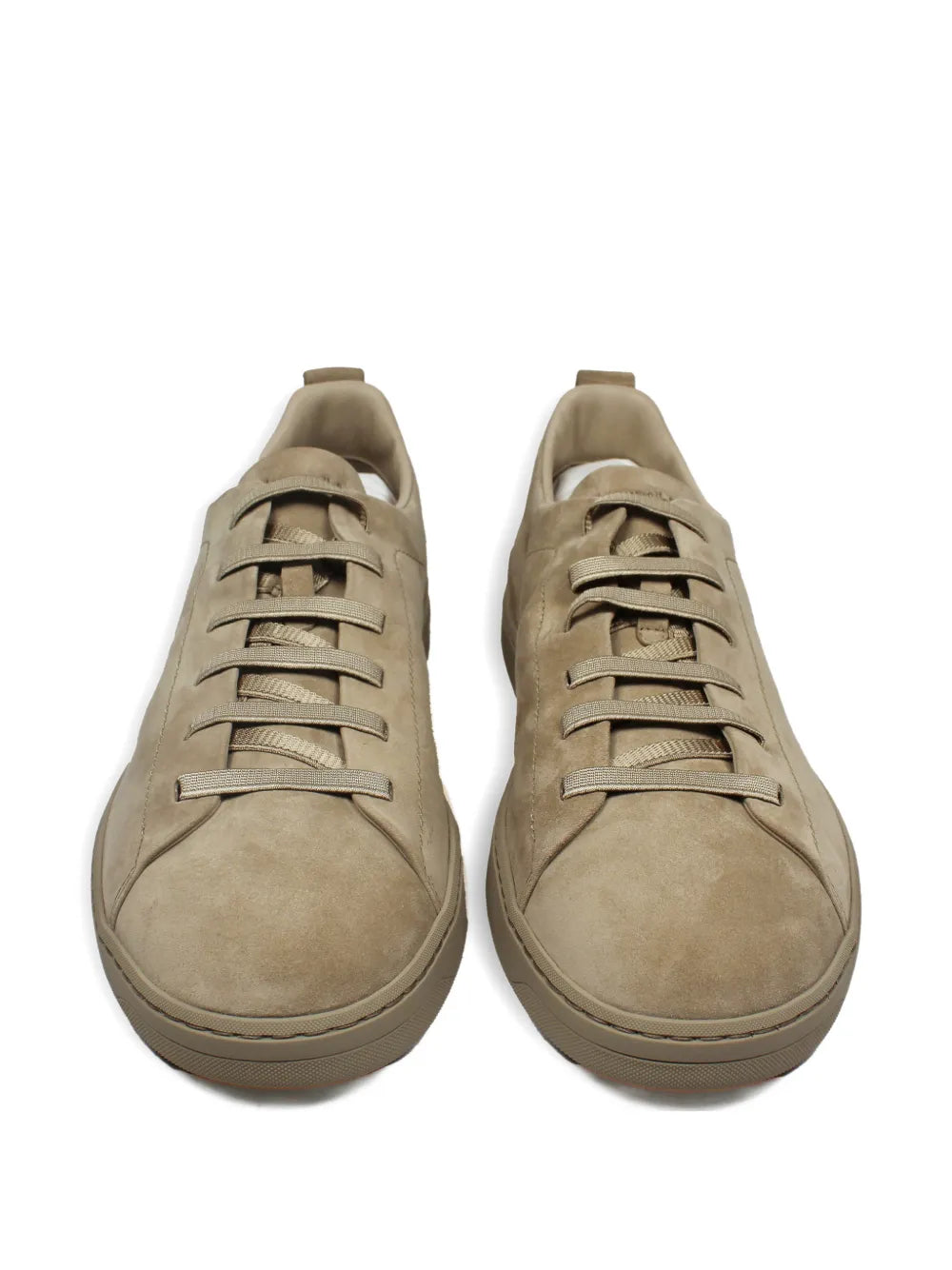 Lace-Up Suede Sneakers