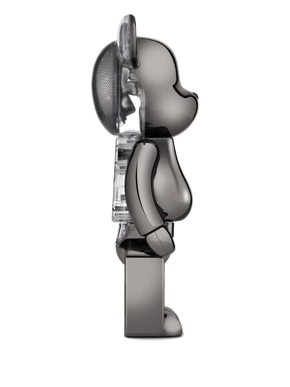 Bearbrick Audio Platinum Edition transparent music