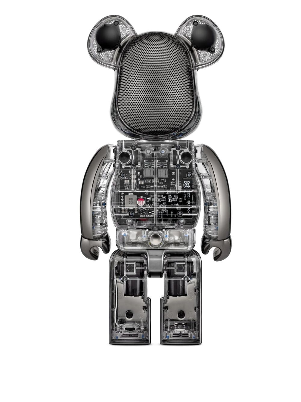 Bearbrick Audio Platinum Edition transparent music