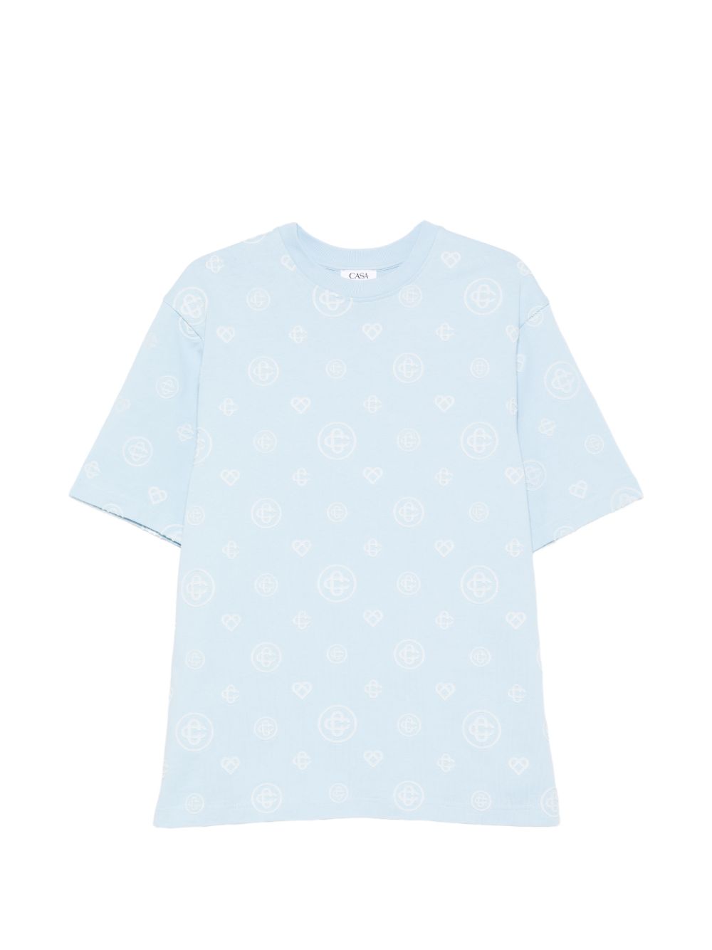 monogram oversized cotton T-shirt