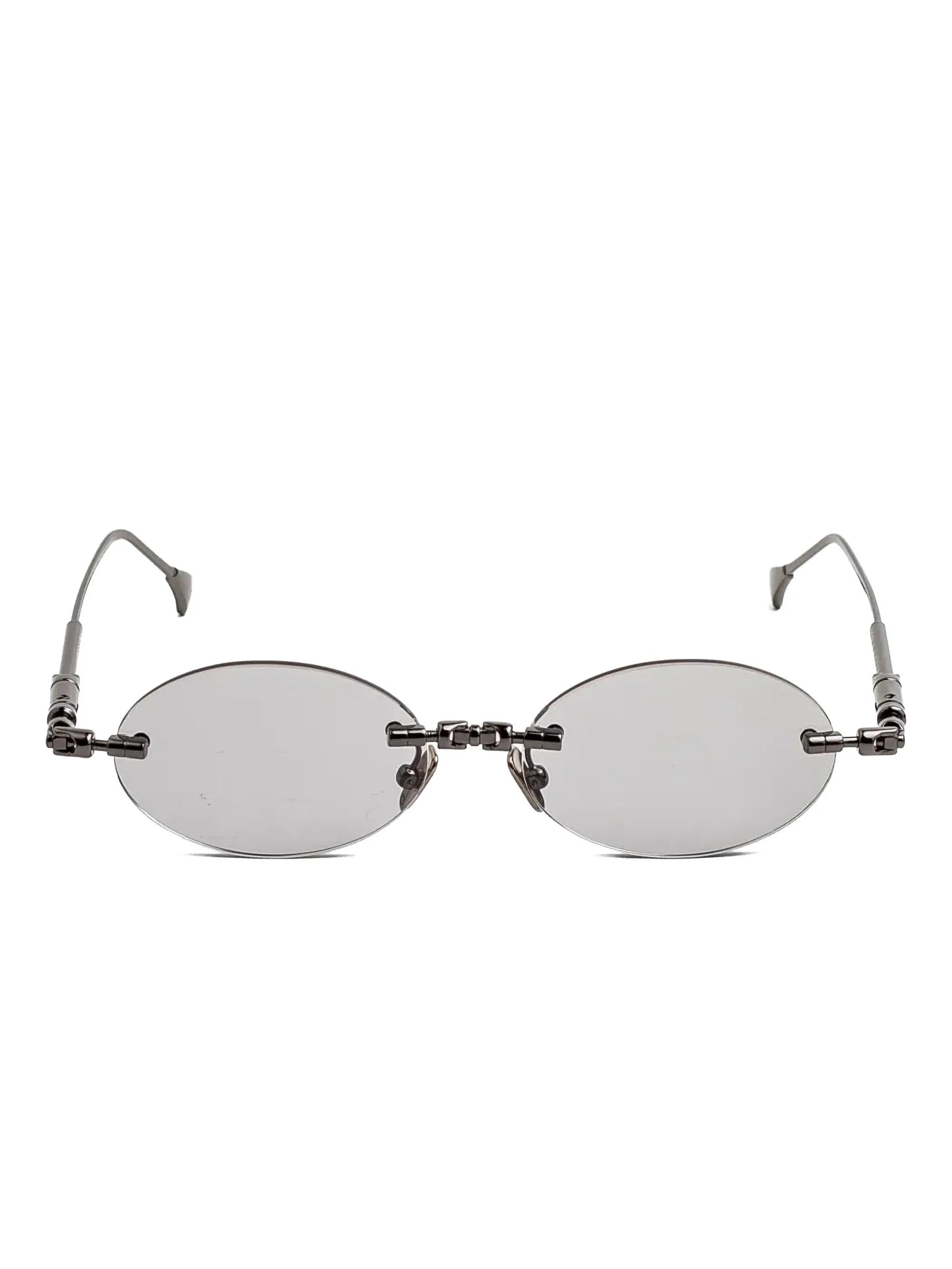 Rimless Oval-Frame Sunglasses