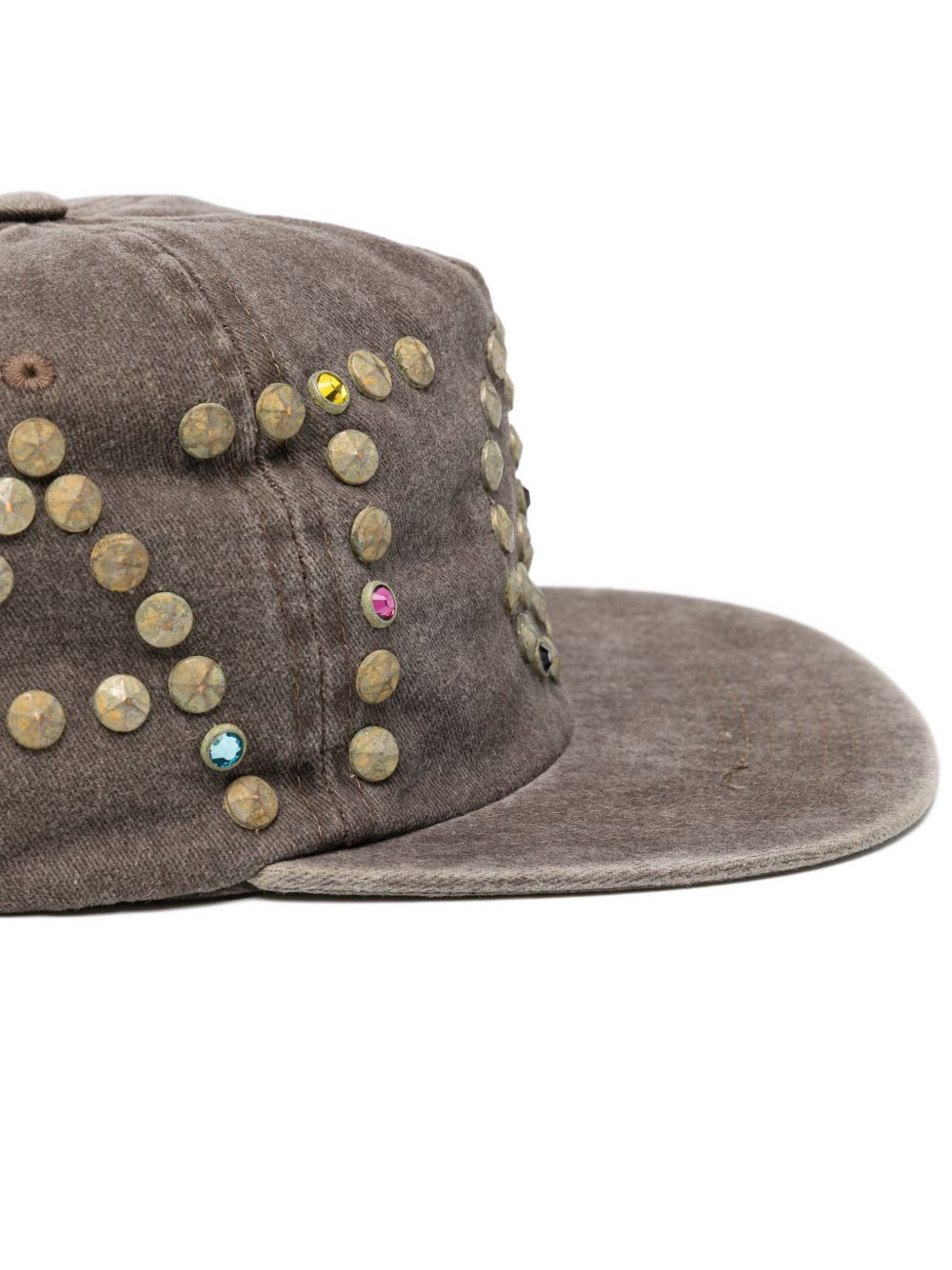 crystal-embellished cap