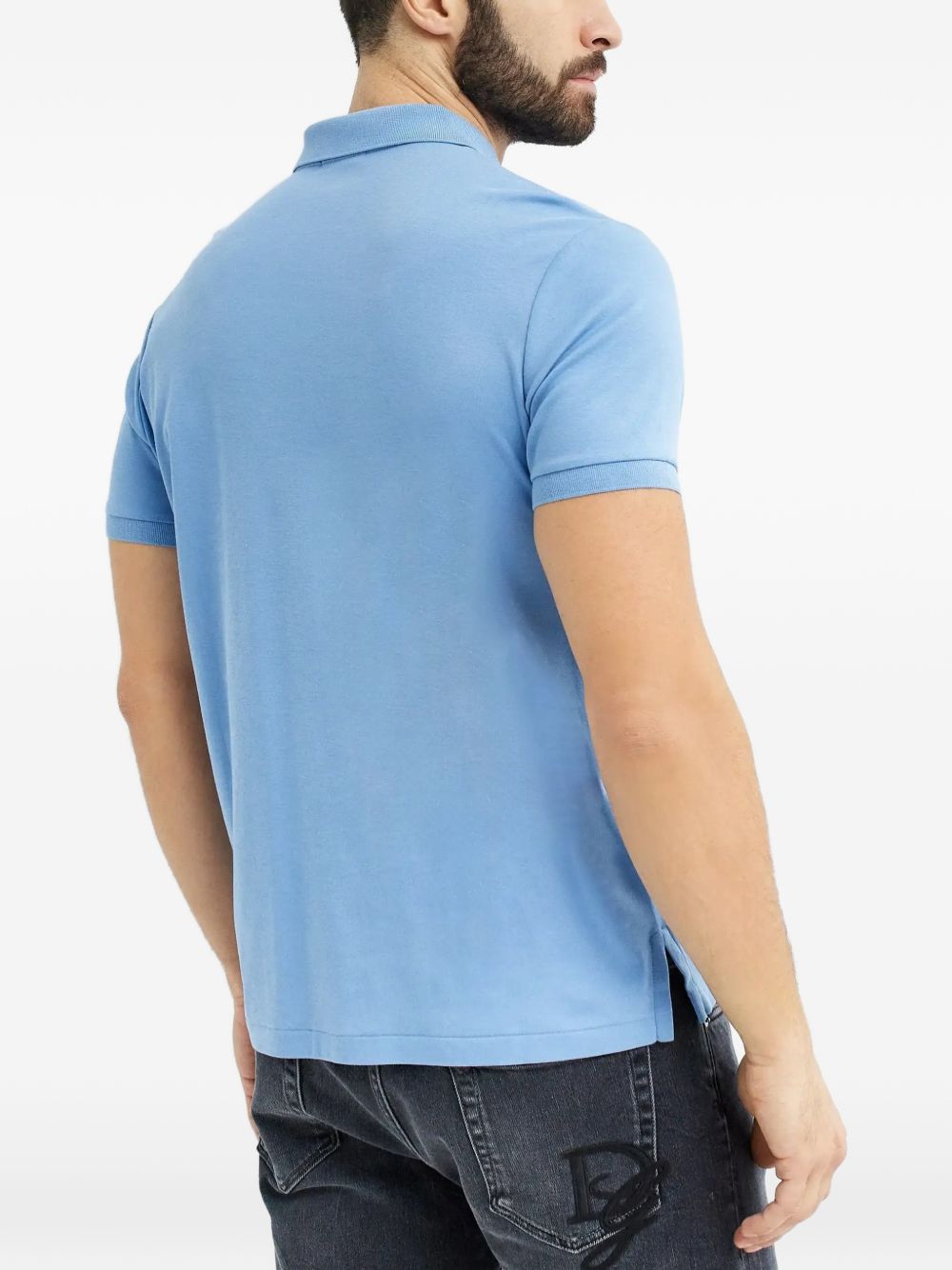 embroidered polo shirt