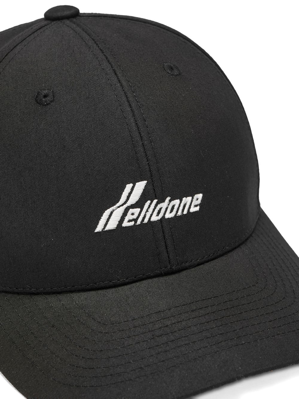 logo-embroidered baseball cap