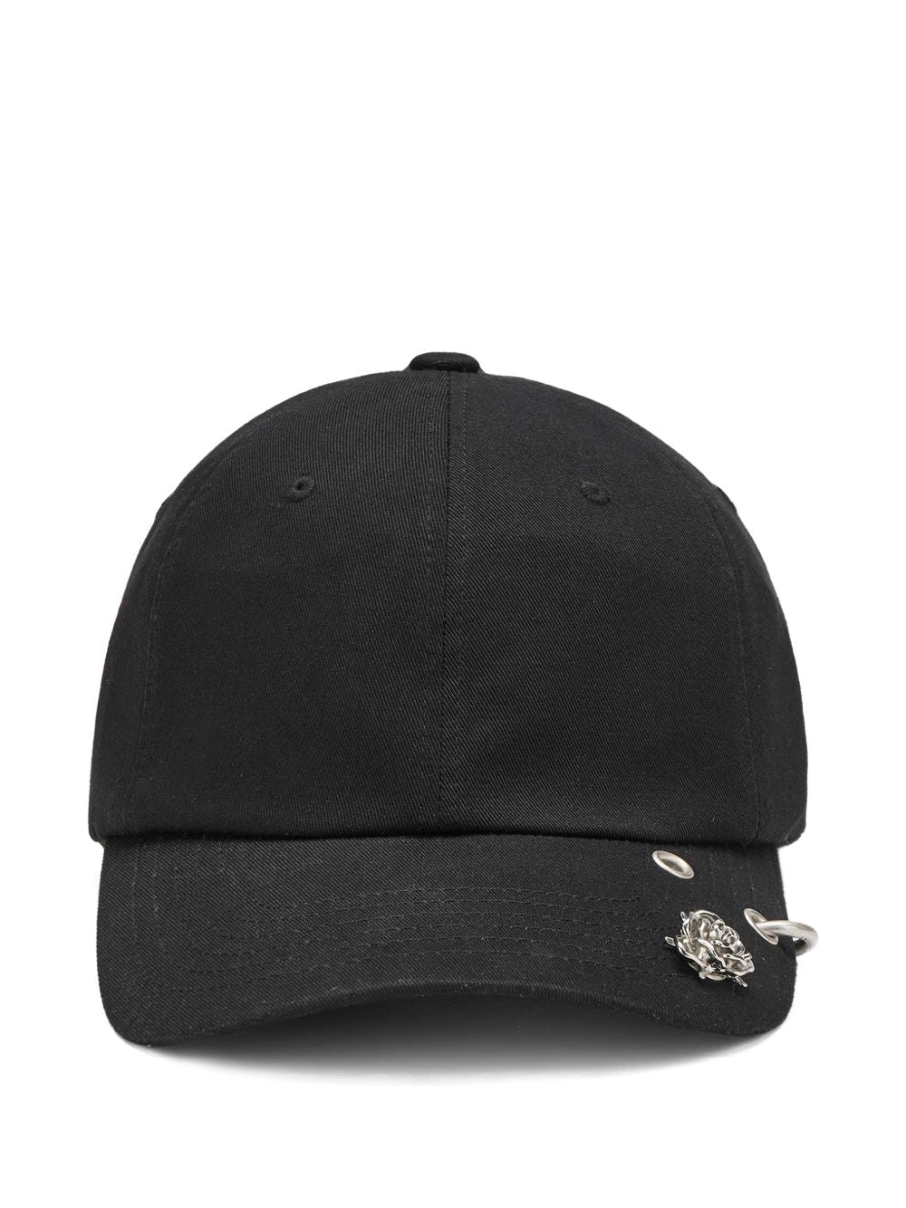 rose-embellishment baseball cap