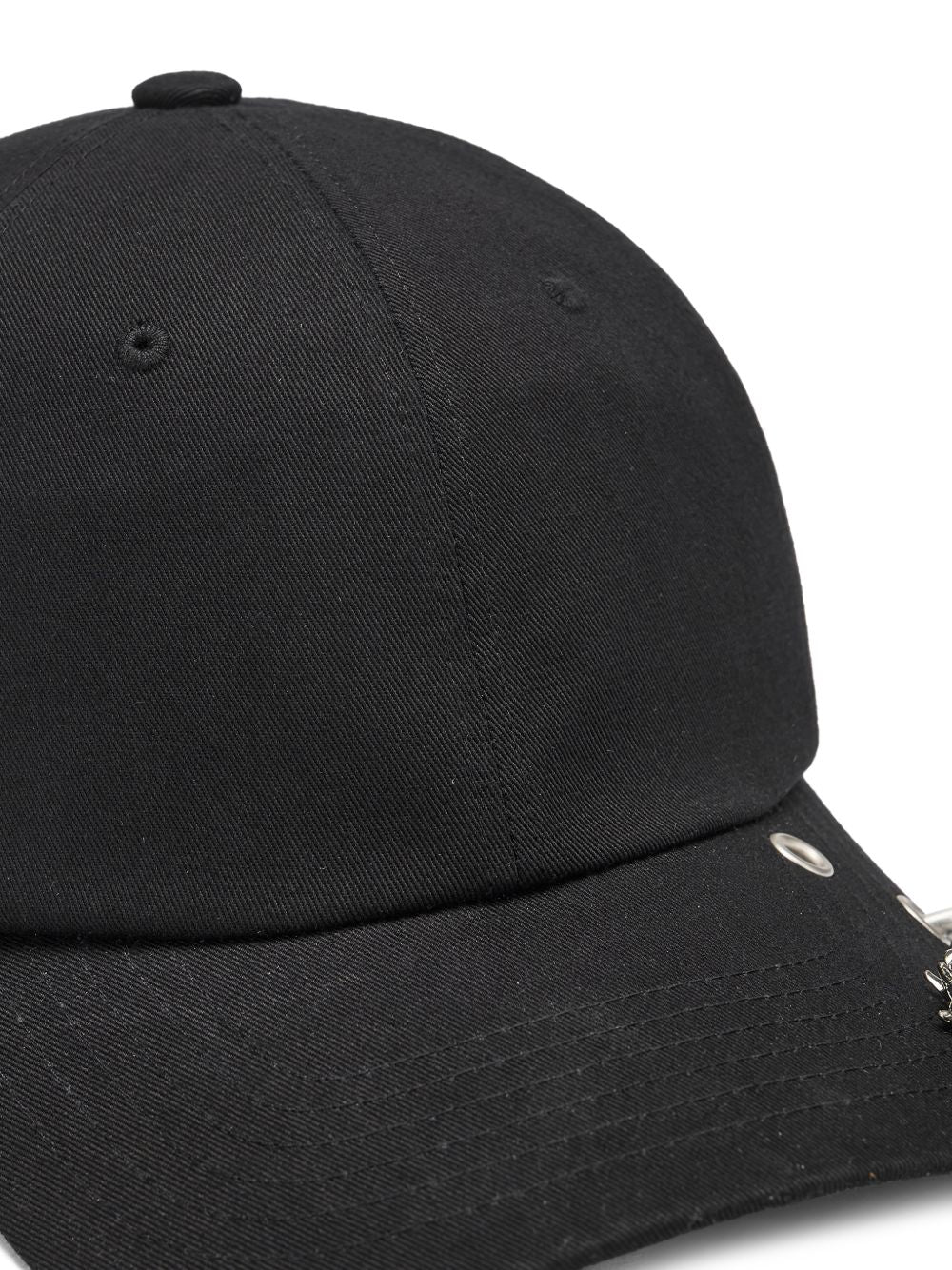 rose-embellishment baseball cap