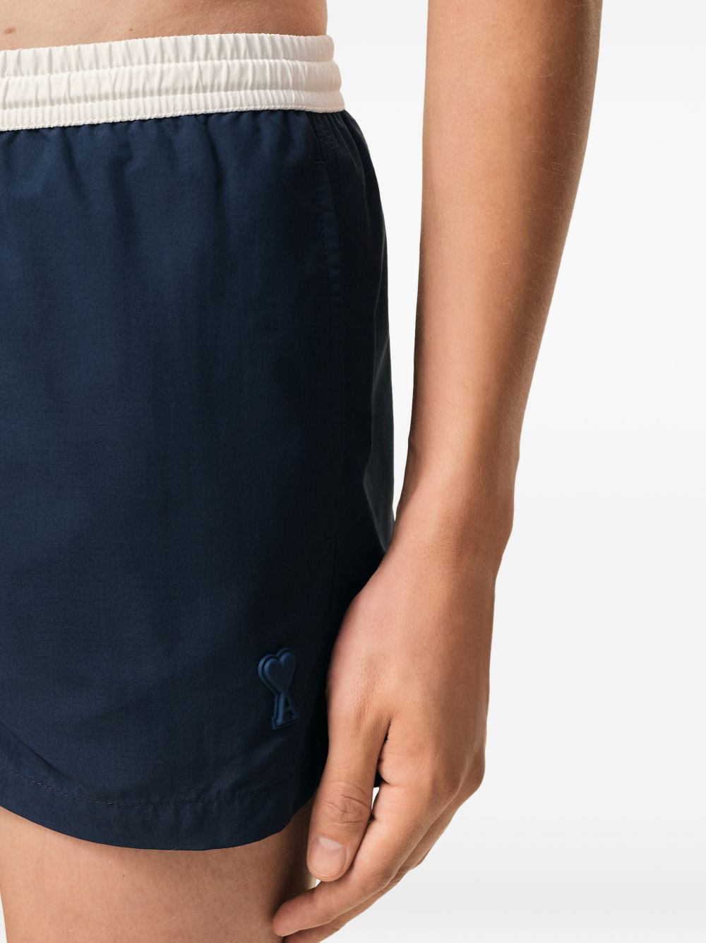 drawstring swim shorts