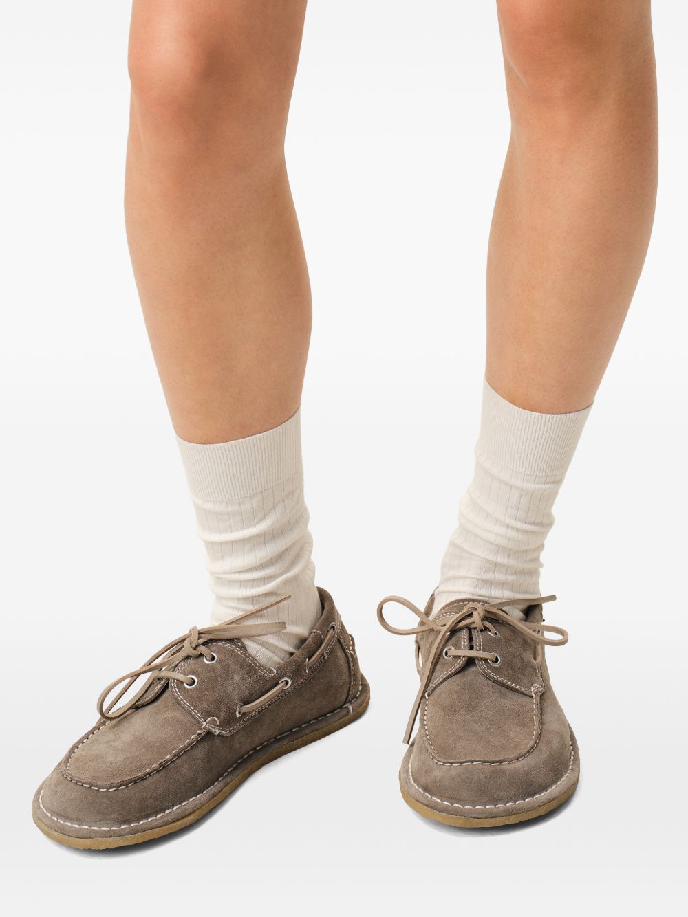 suede boat shoes