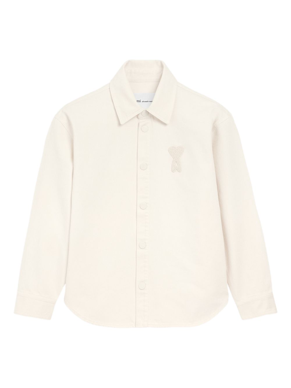 buttoned long-sleeve shirt
