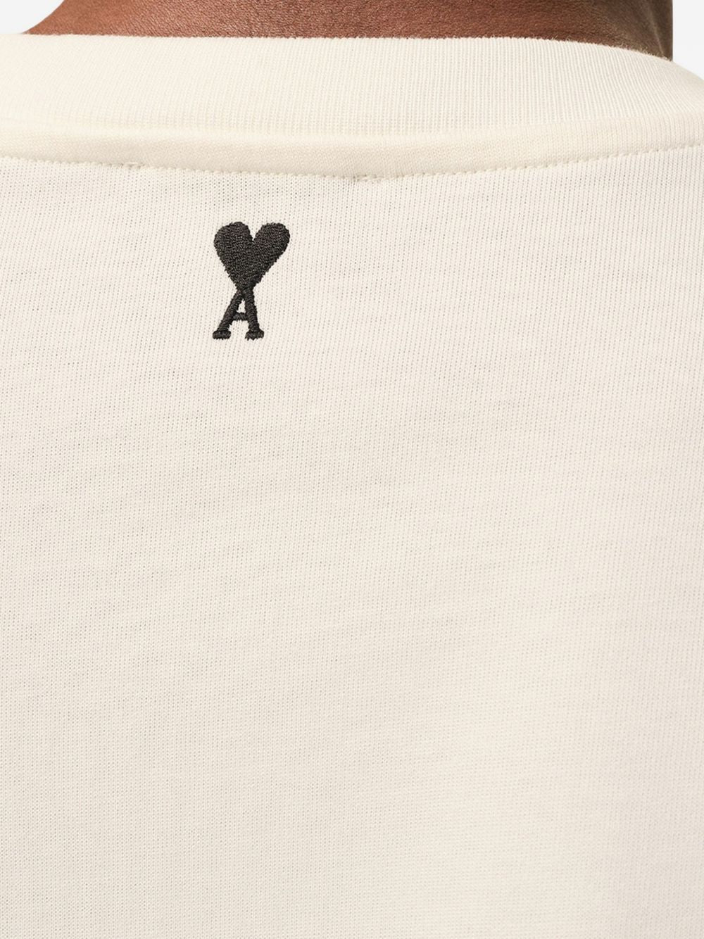 heritage print heart T-shirt