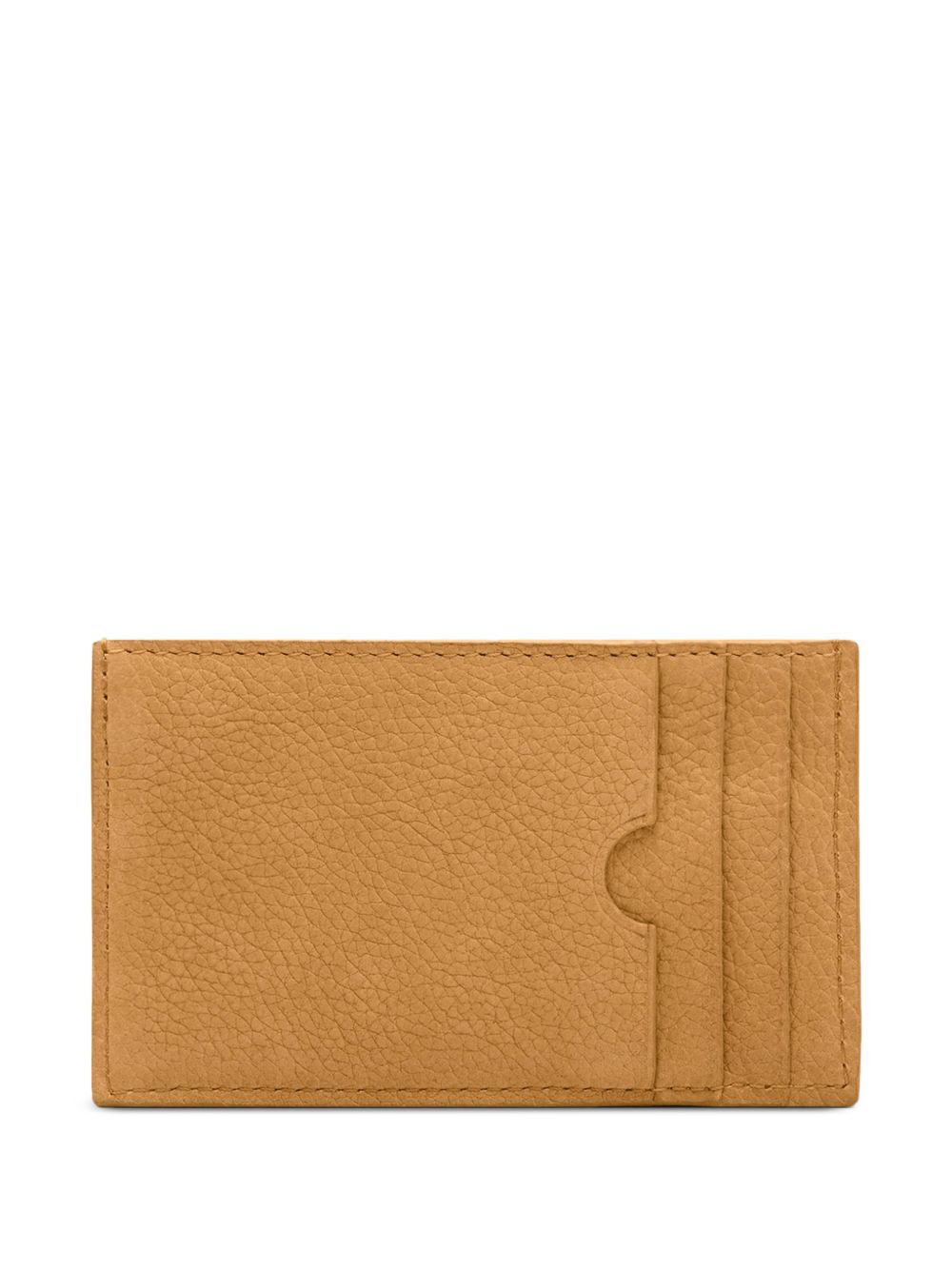 Carrousel zipped grained card holder