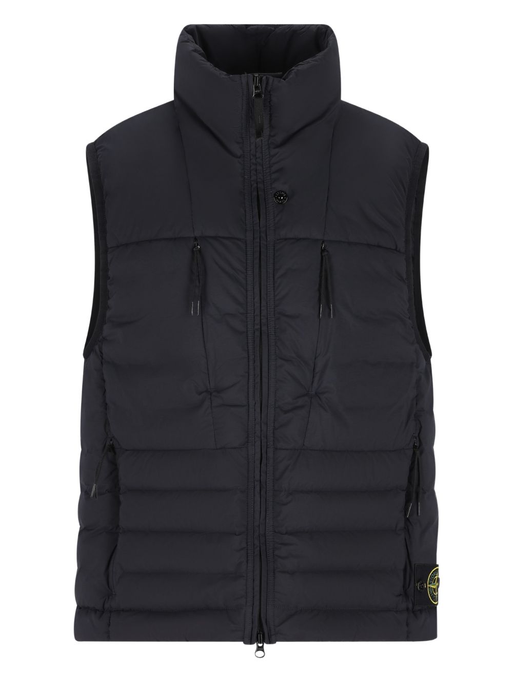 zip padded gilet