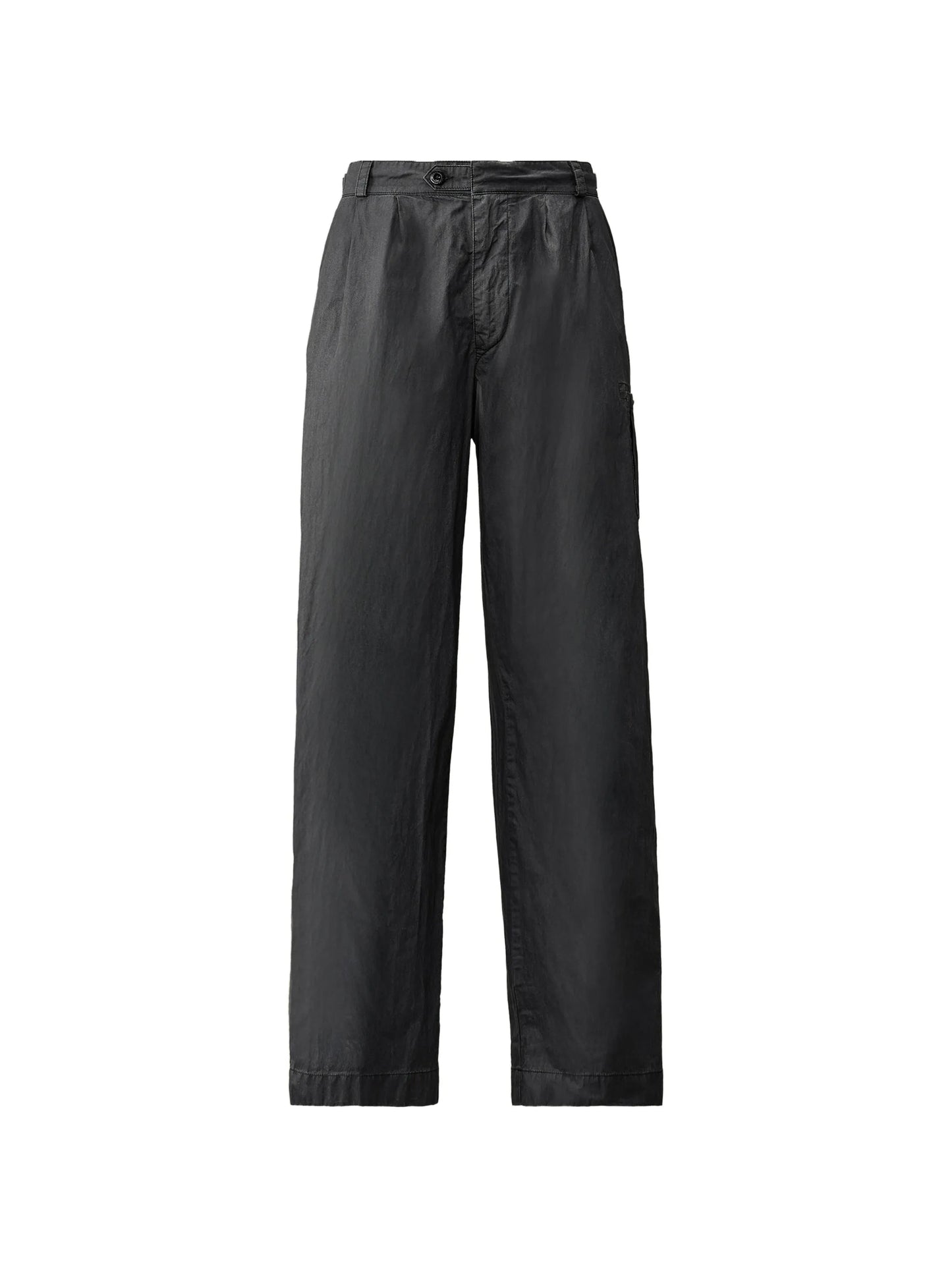 Pleated Logo-Detail Trousers