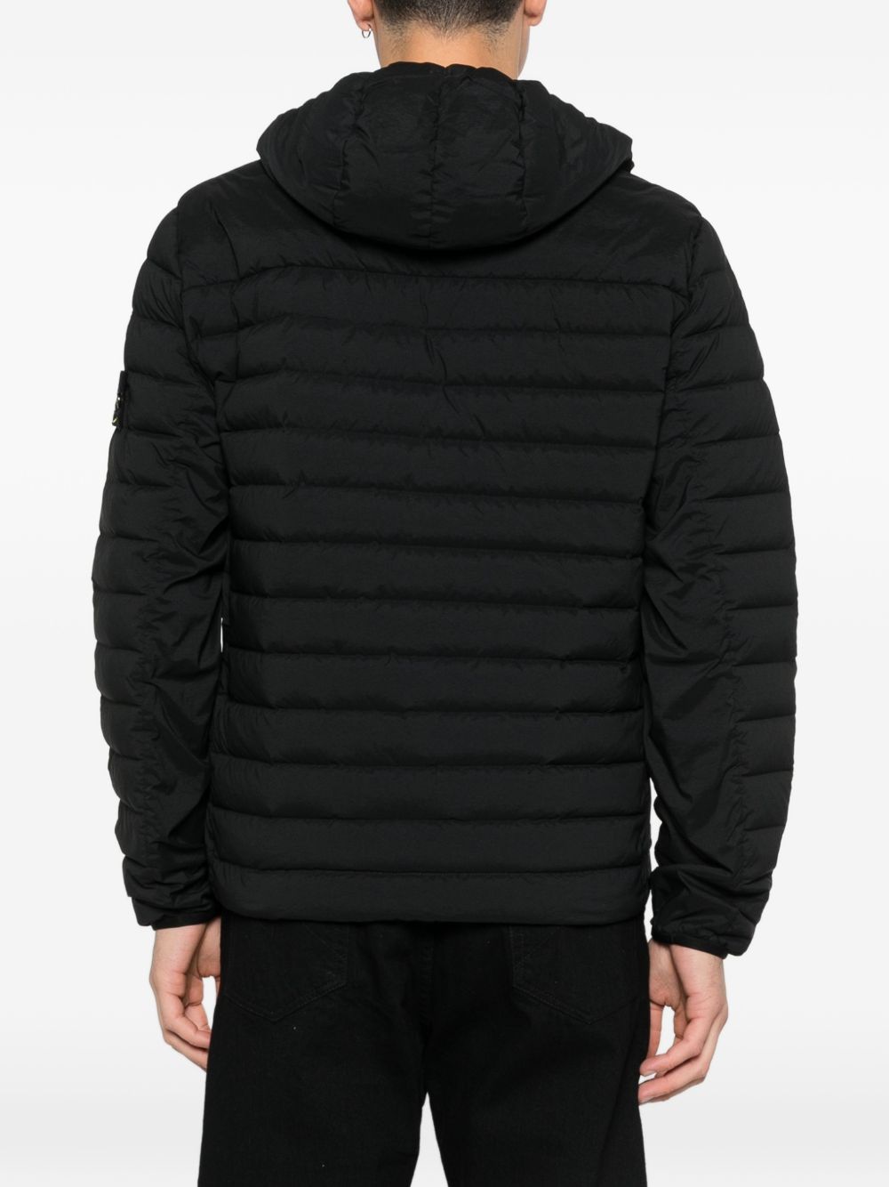 hooded padded jacket