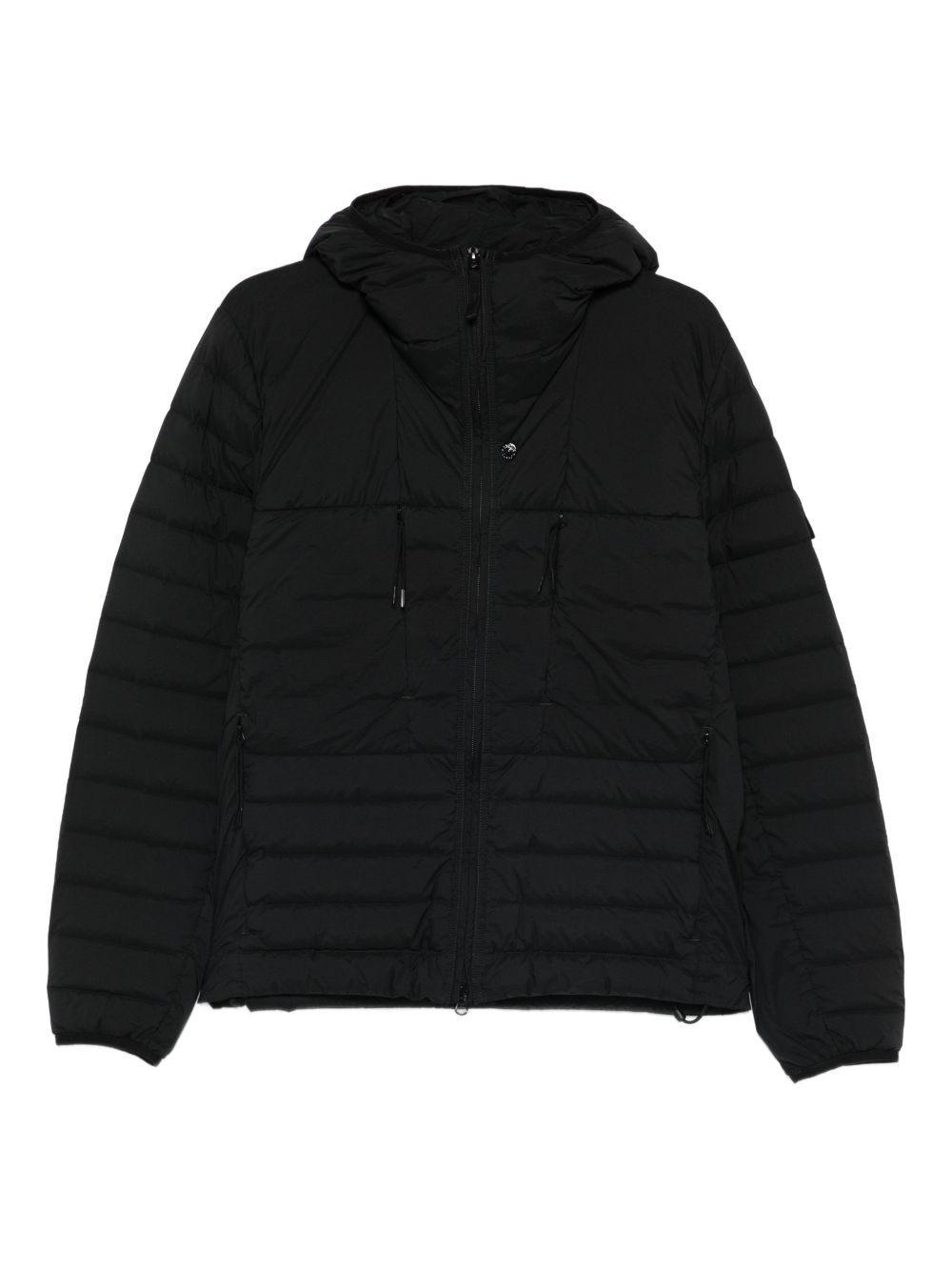 hooded padded jacket