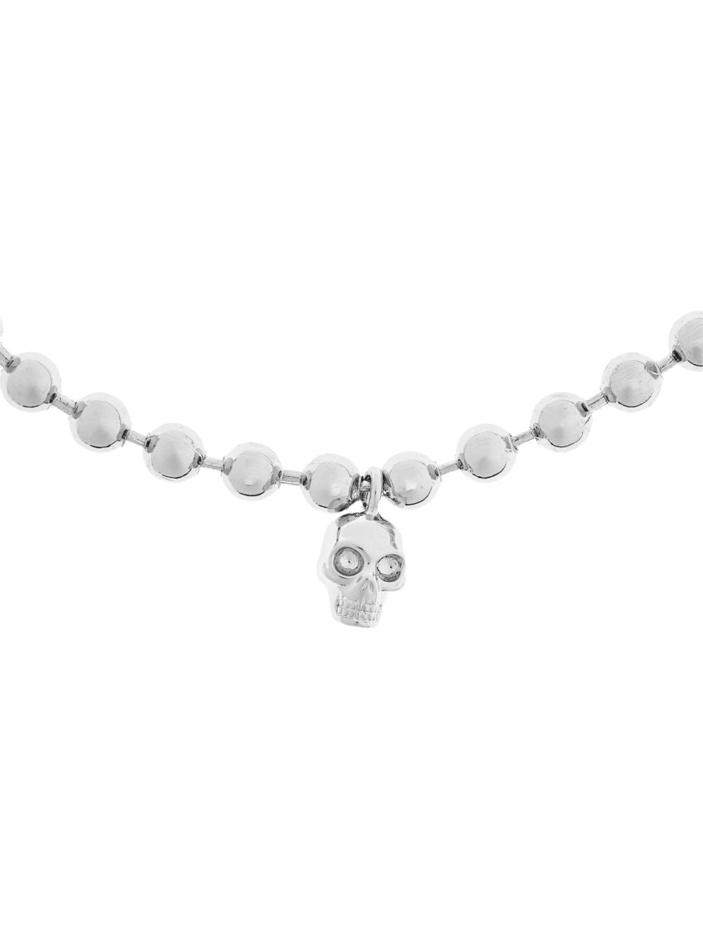 skull pearl necklace