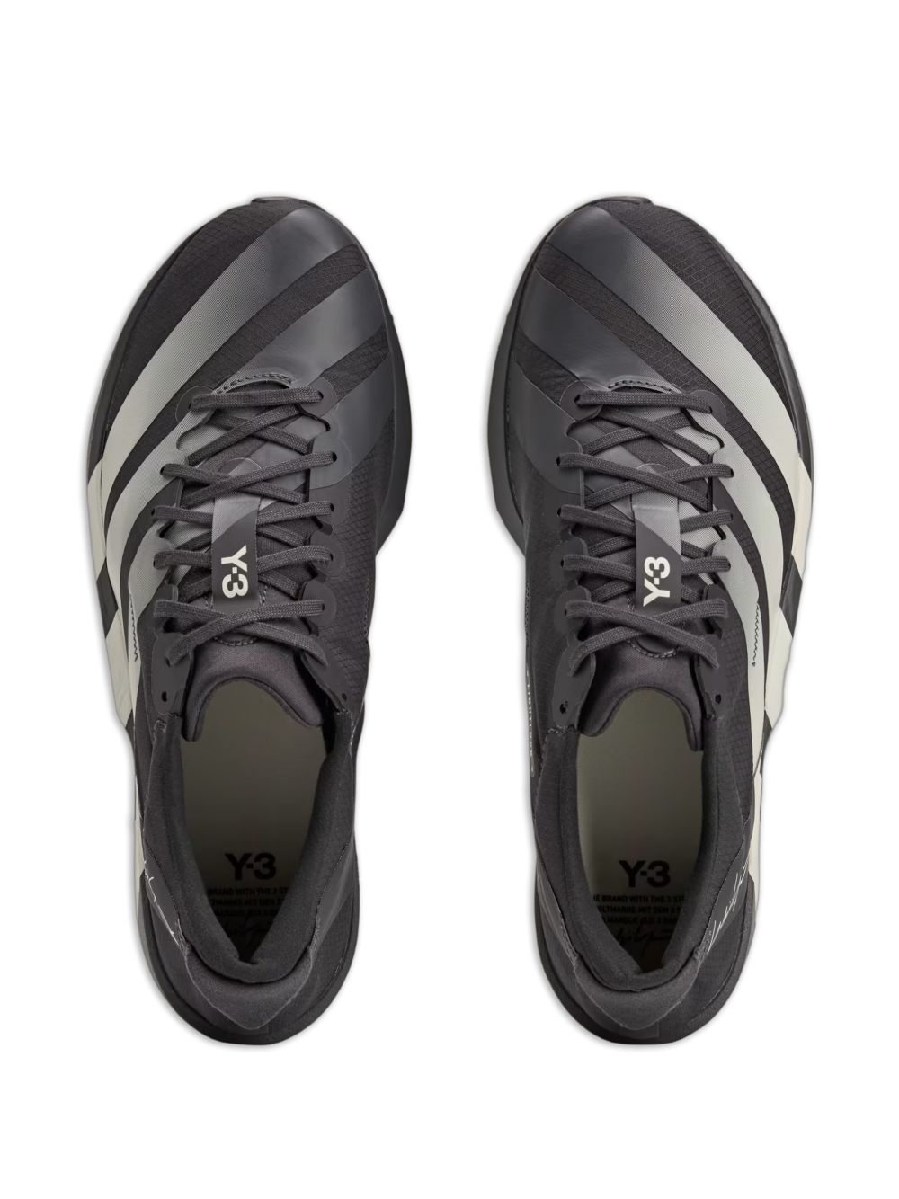 laser logo lace-up sneakers