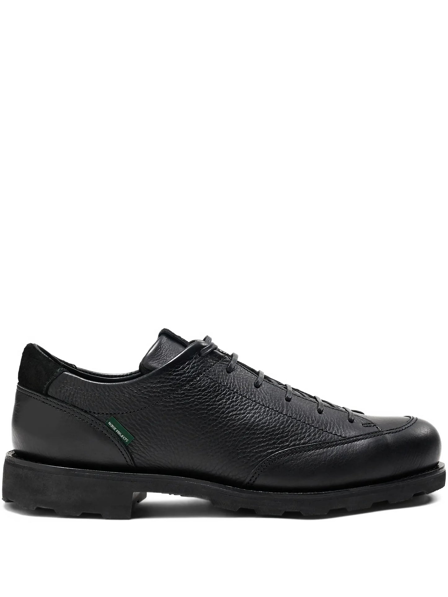 X Paraboot Ravn Textured Leather Sneakers
