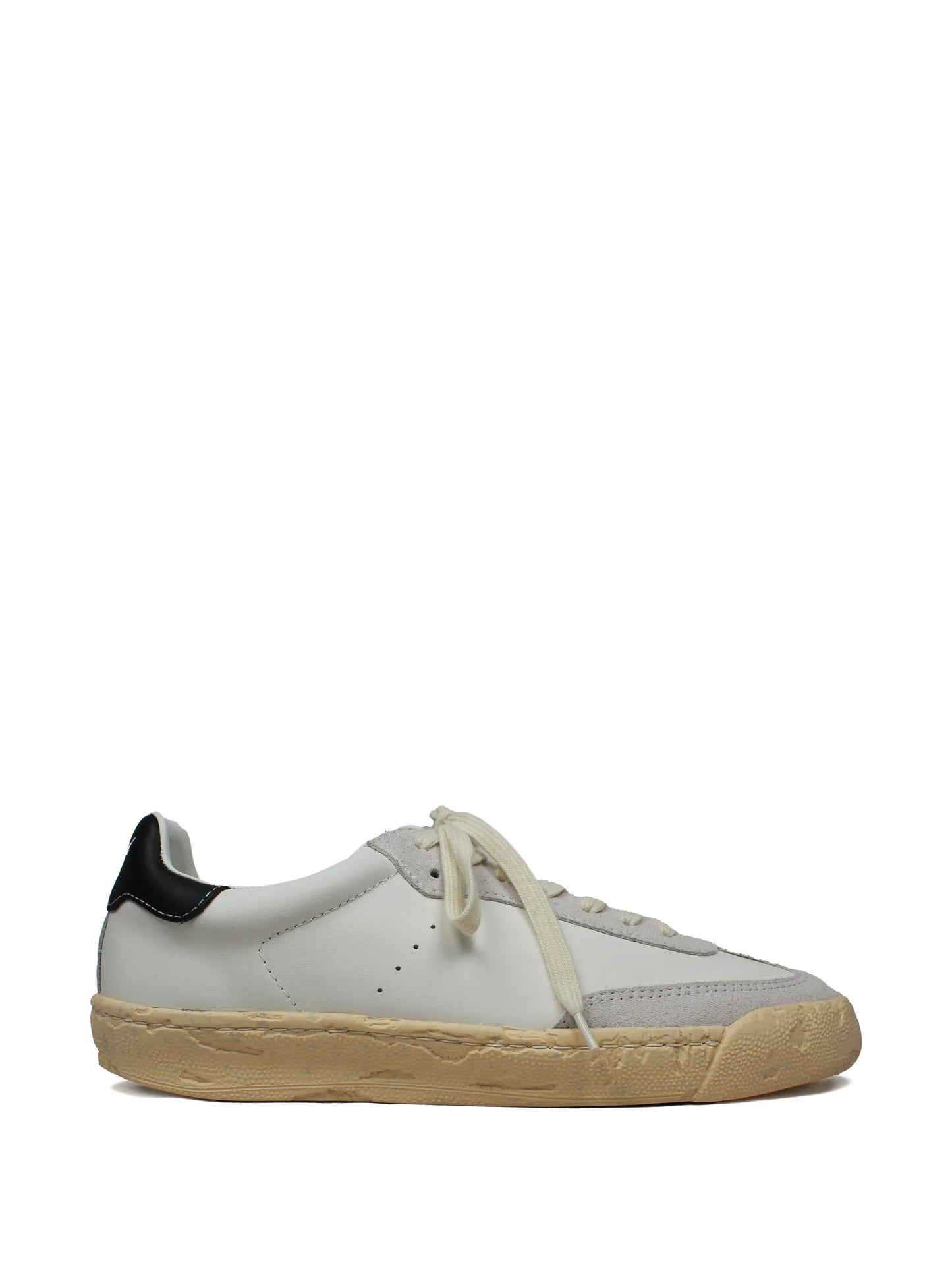Suede-Panel Sneakers