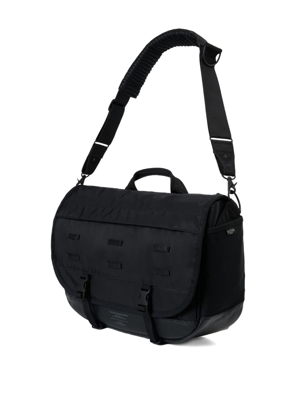buckle strap messenger bag