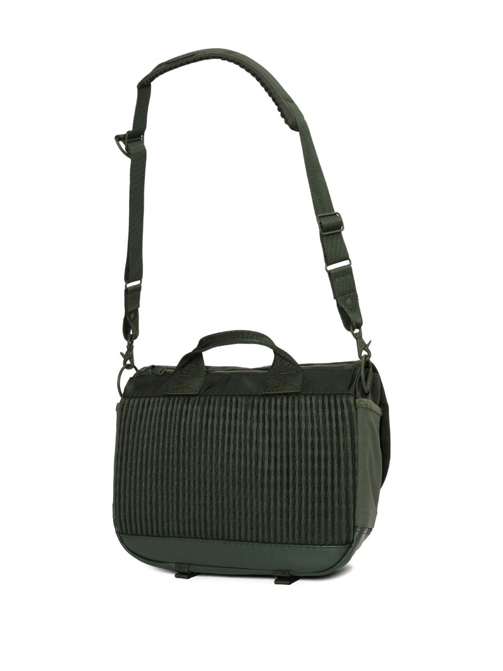 buckle messenger bag