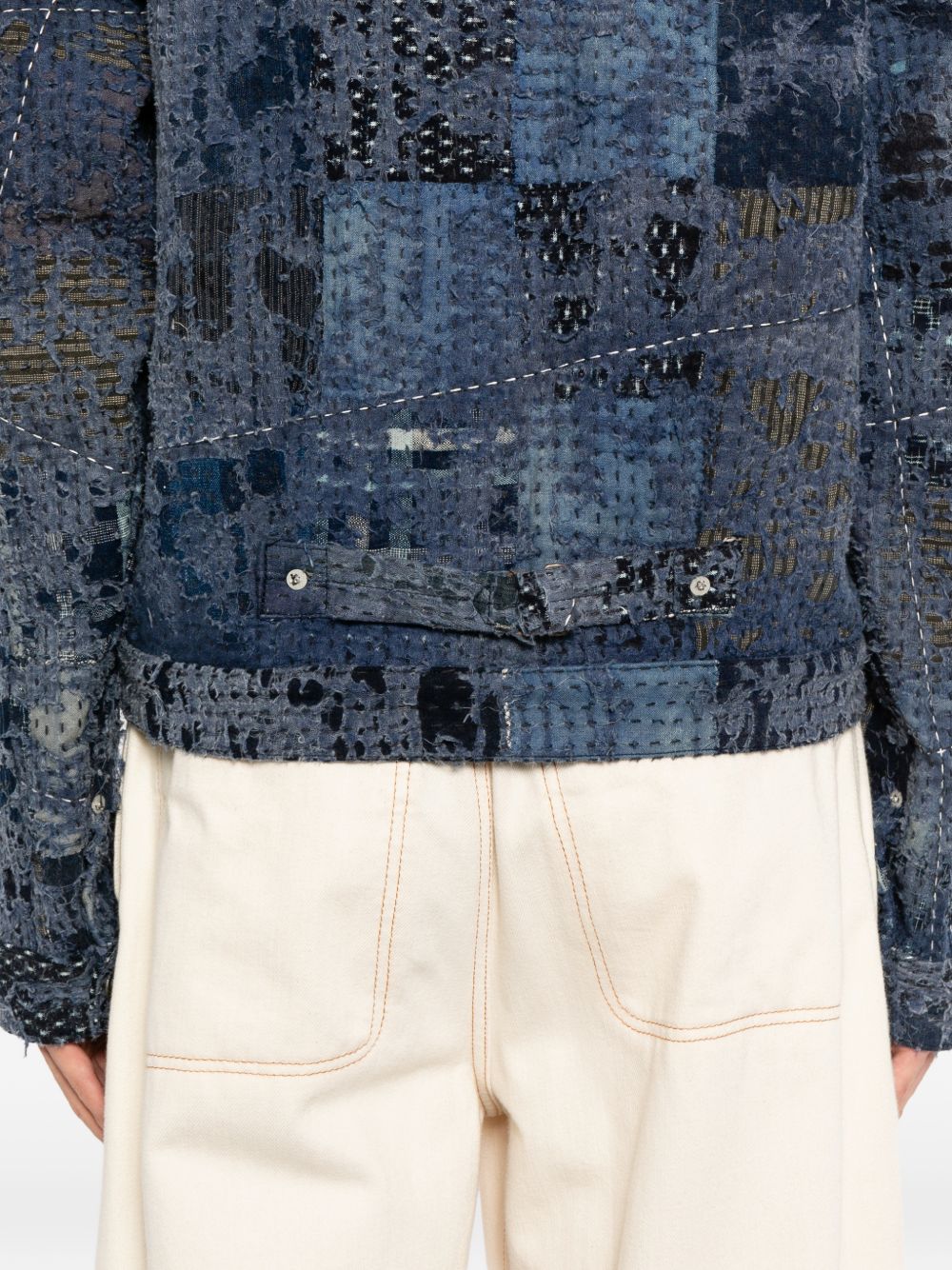 patch-work jacket
